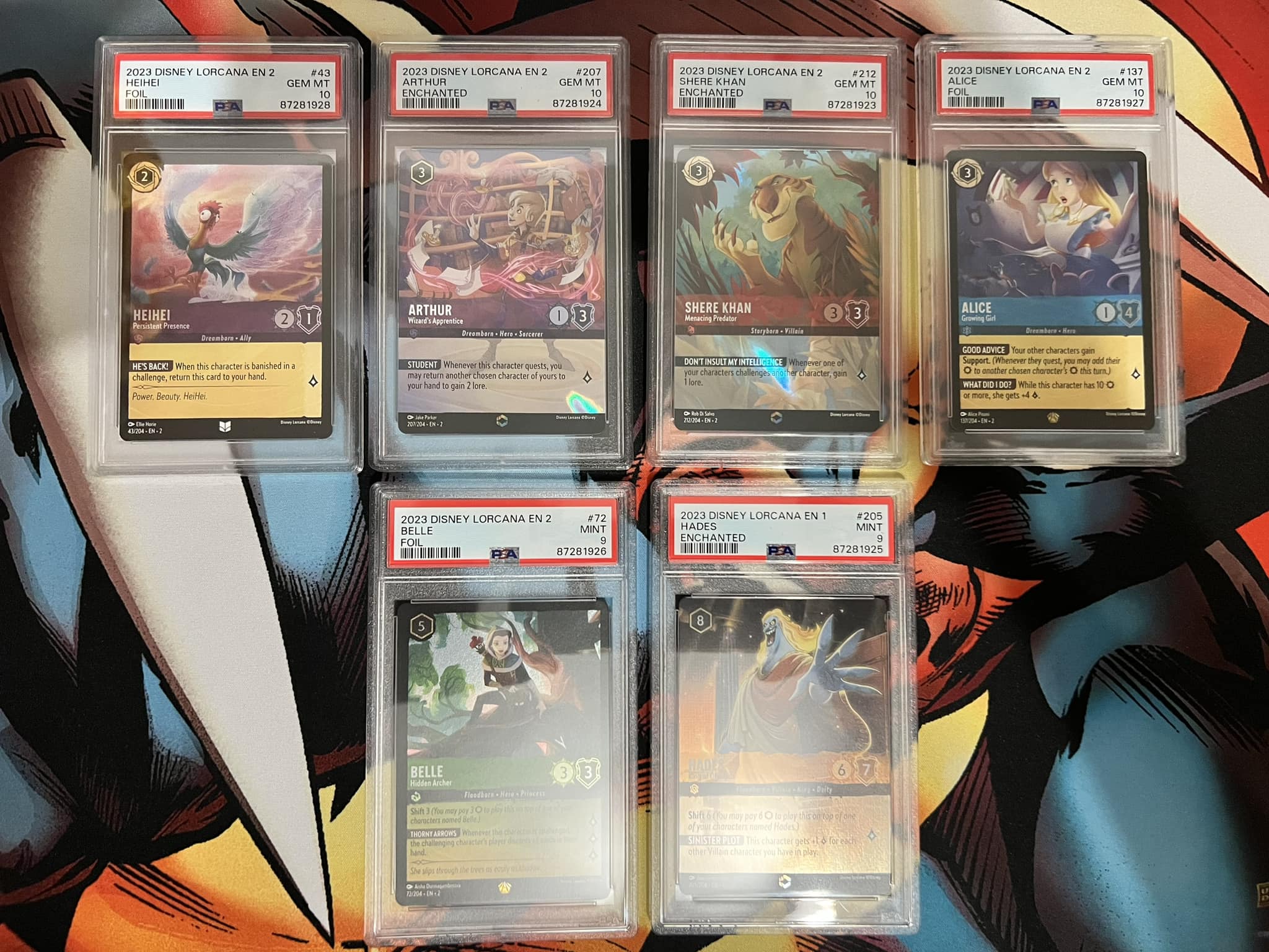 Disney Lorcana TCG fan achieves PSA 10 after 2 months