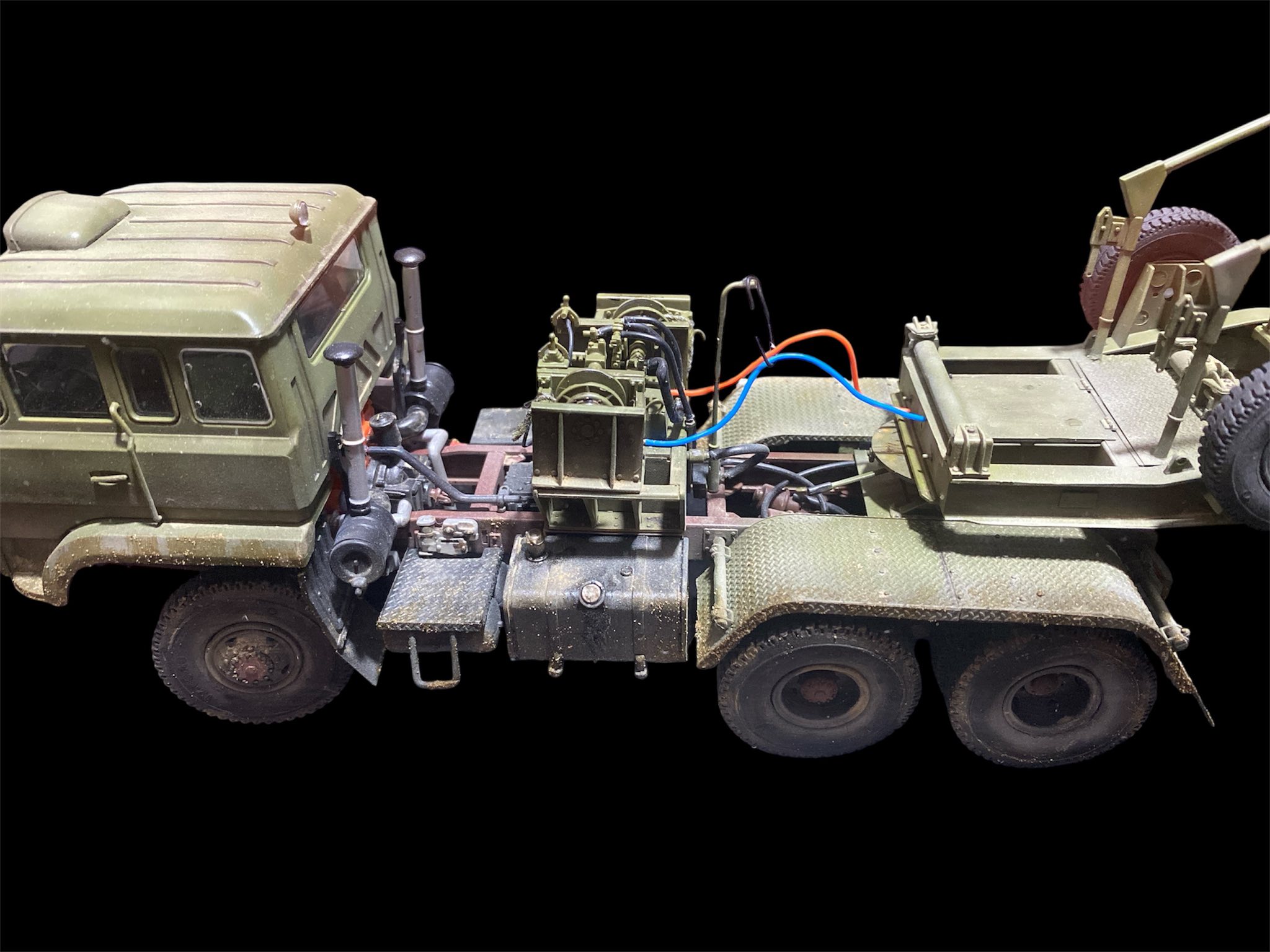 PLA 50 tons tank transport. Trumpeter 1/35