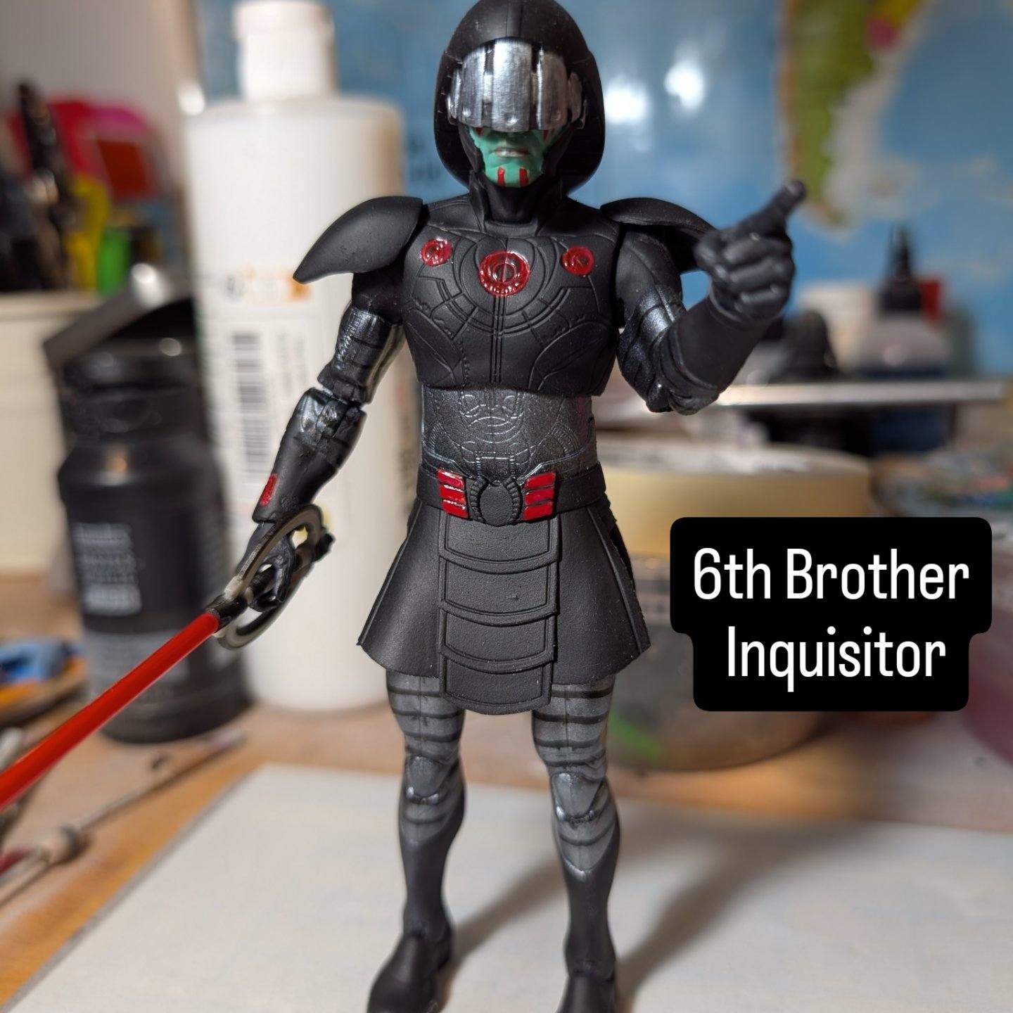 Custom 6th Brother Inquisitor Marvel Legends figure