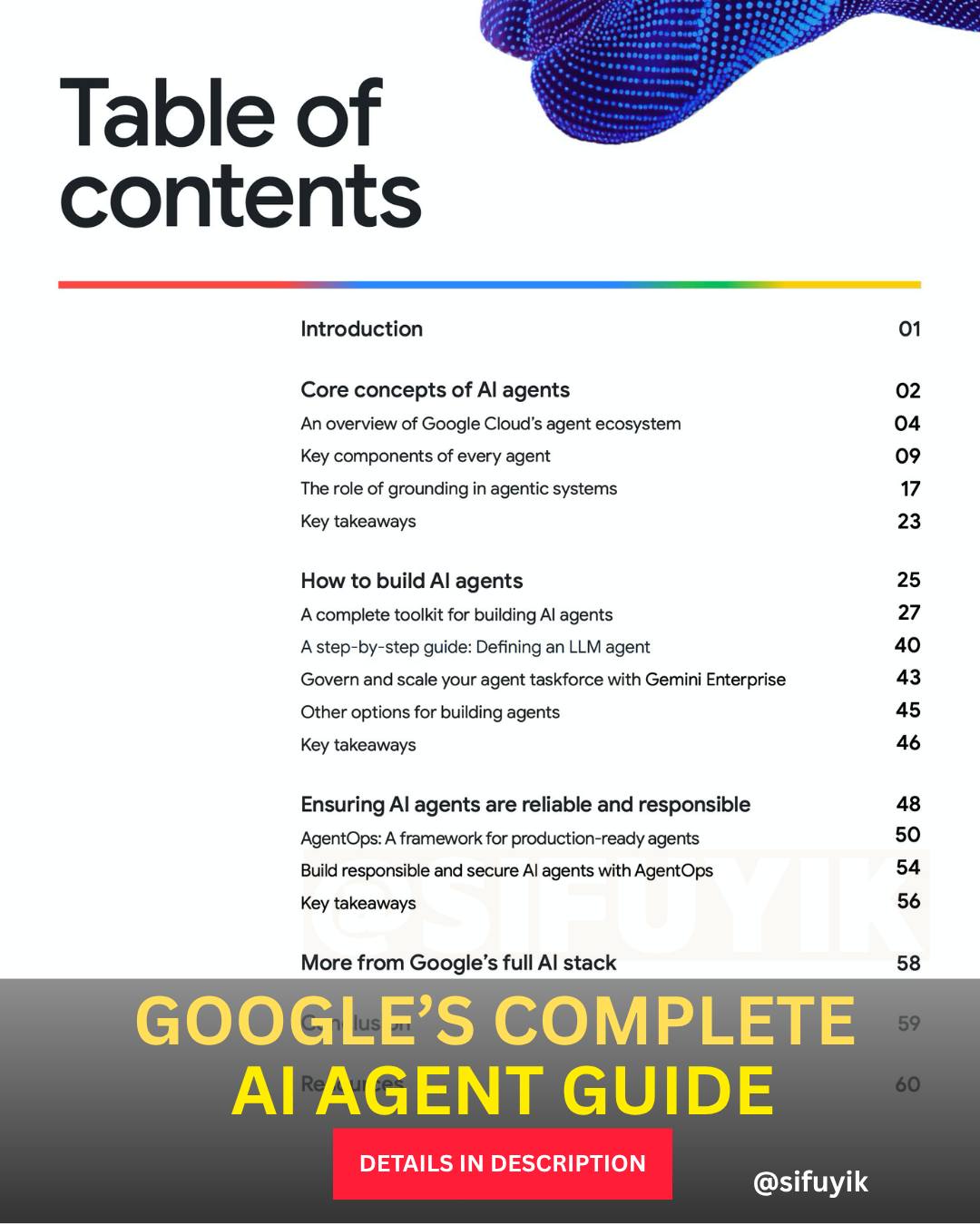 Yik Chan - 😱 Google Just Released a 62+page AI Agent Guide... | Facebook