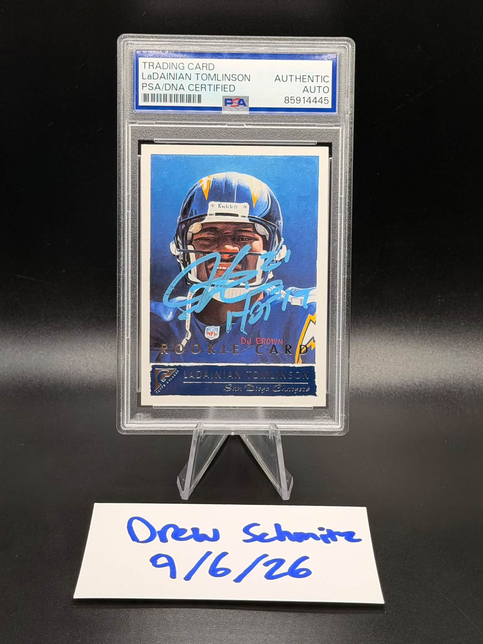 Tony Romo, Jerome Bettis, and LaDainian Tomlinson signed NFL