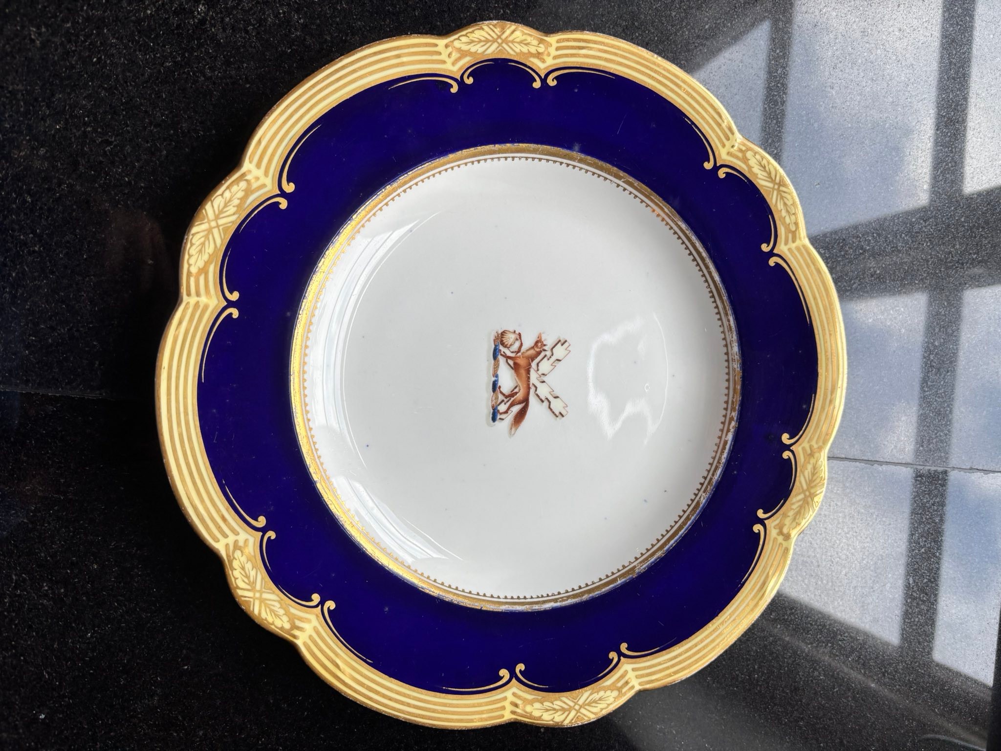 John Ridgway, England Cup & Saucer Circa 1842