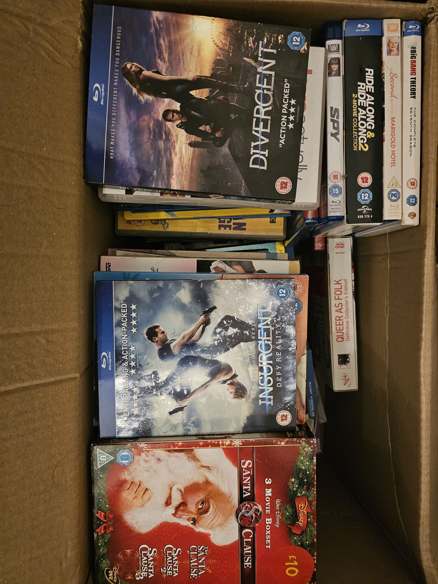 Free DVDs and Blu-ray discs for postage