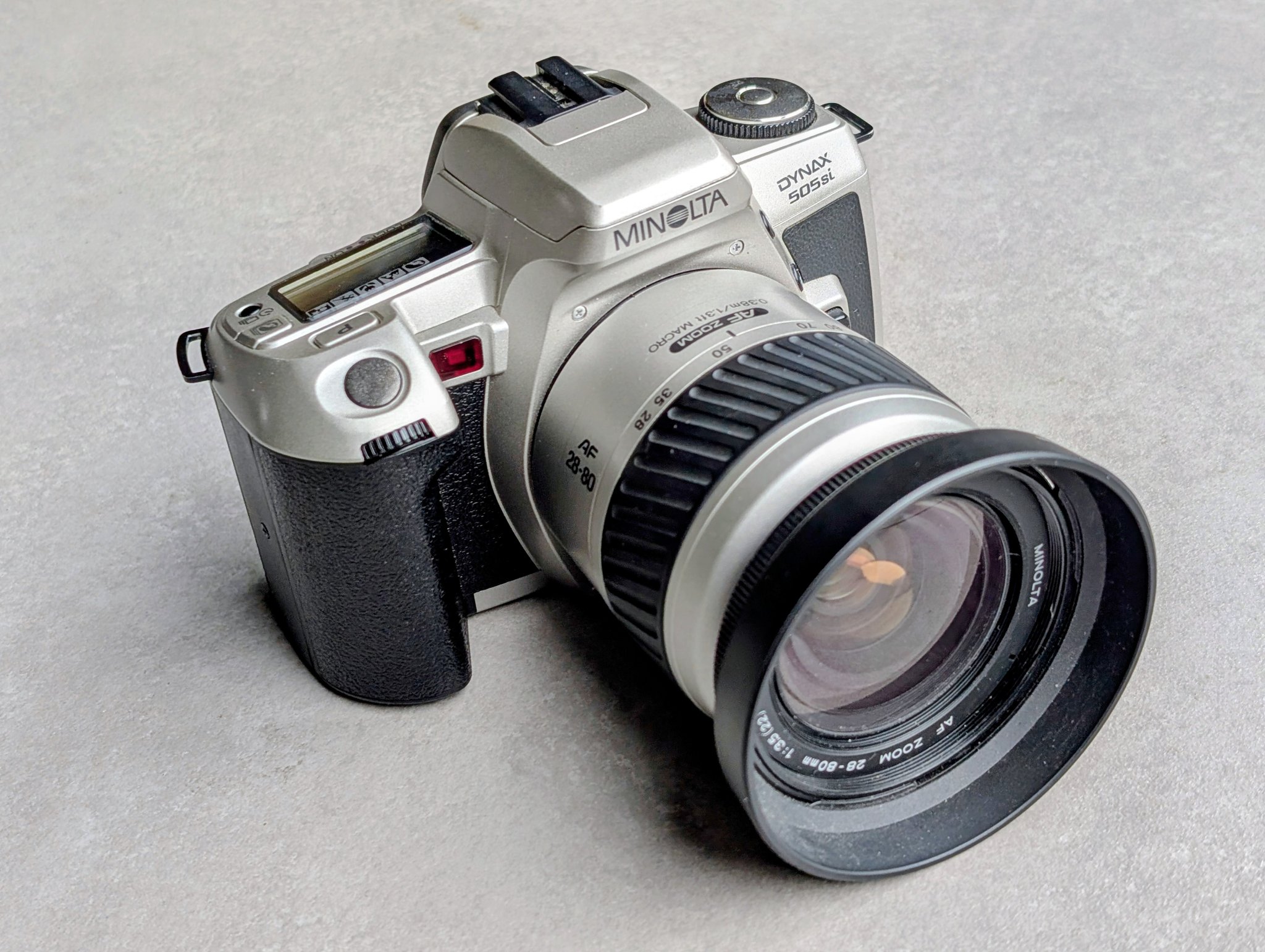 What is the Minolta SR505 camera?