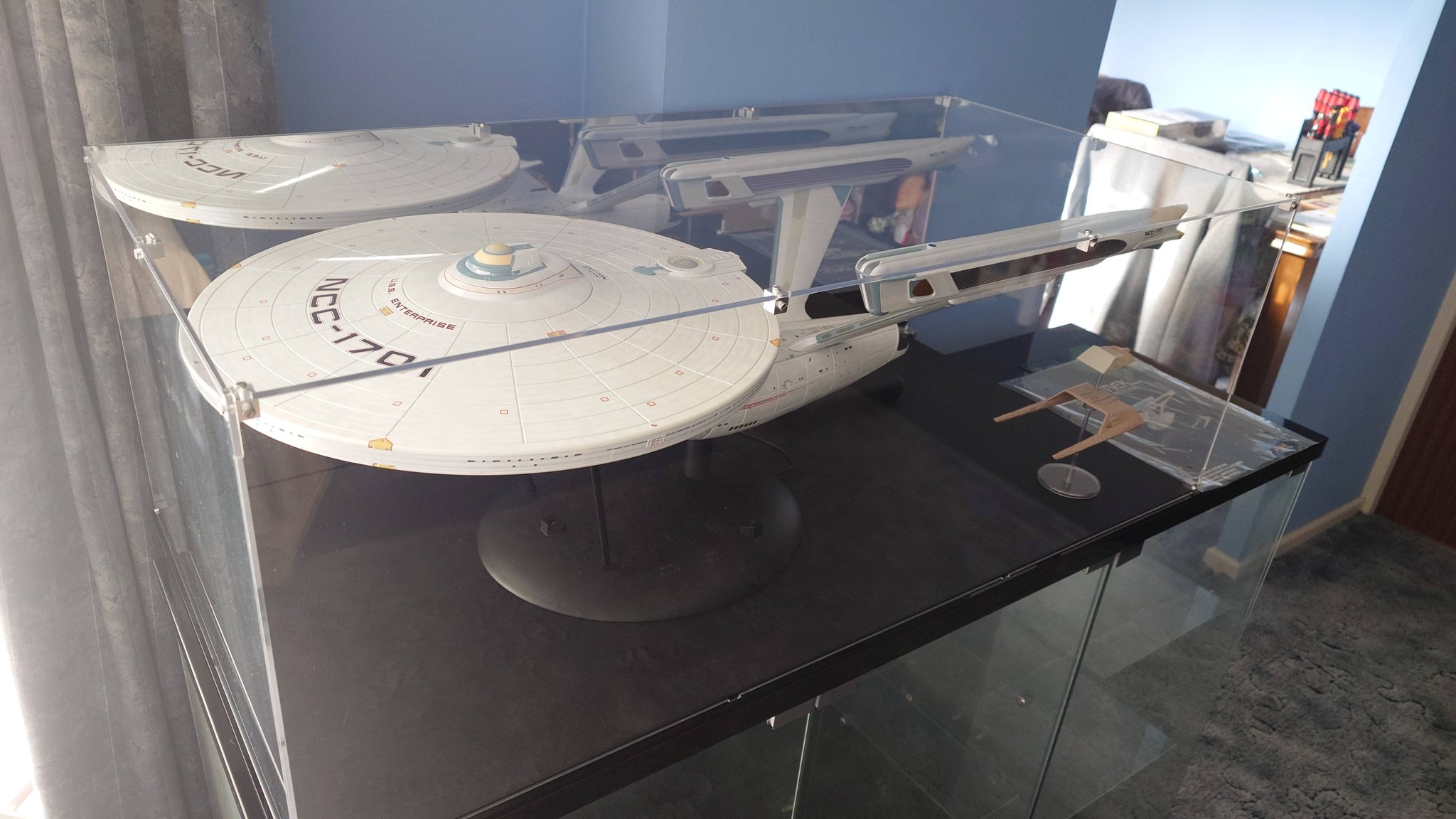 Purchased a acrylic case for tomy enterprise refit