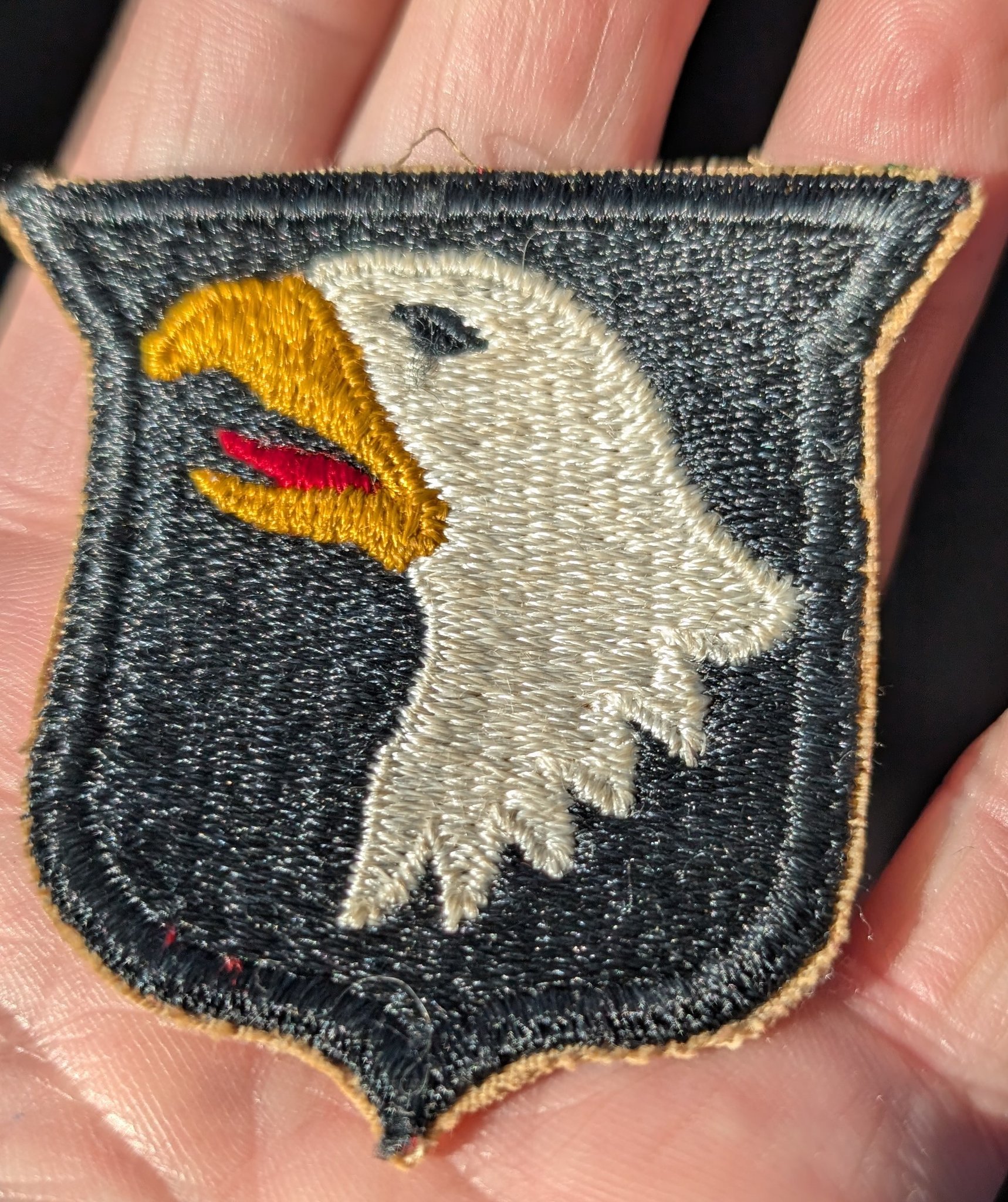 What type of 101st patch is this and its value?