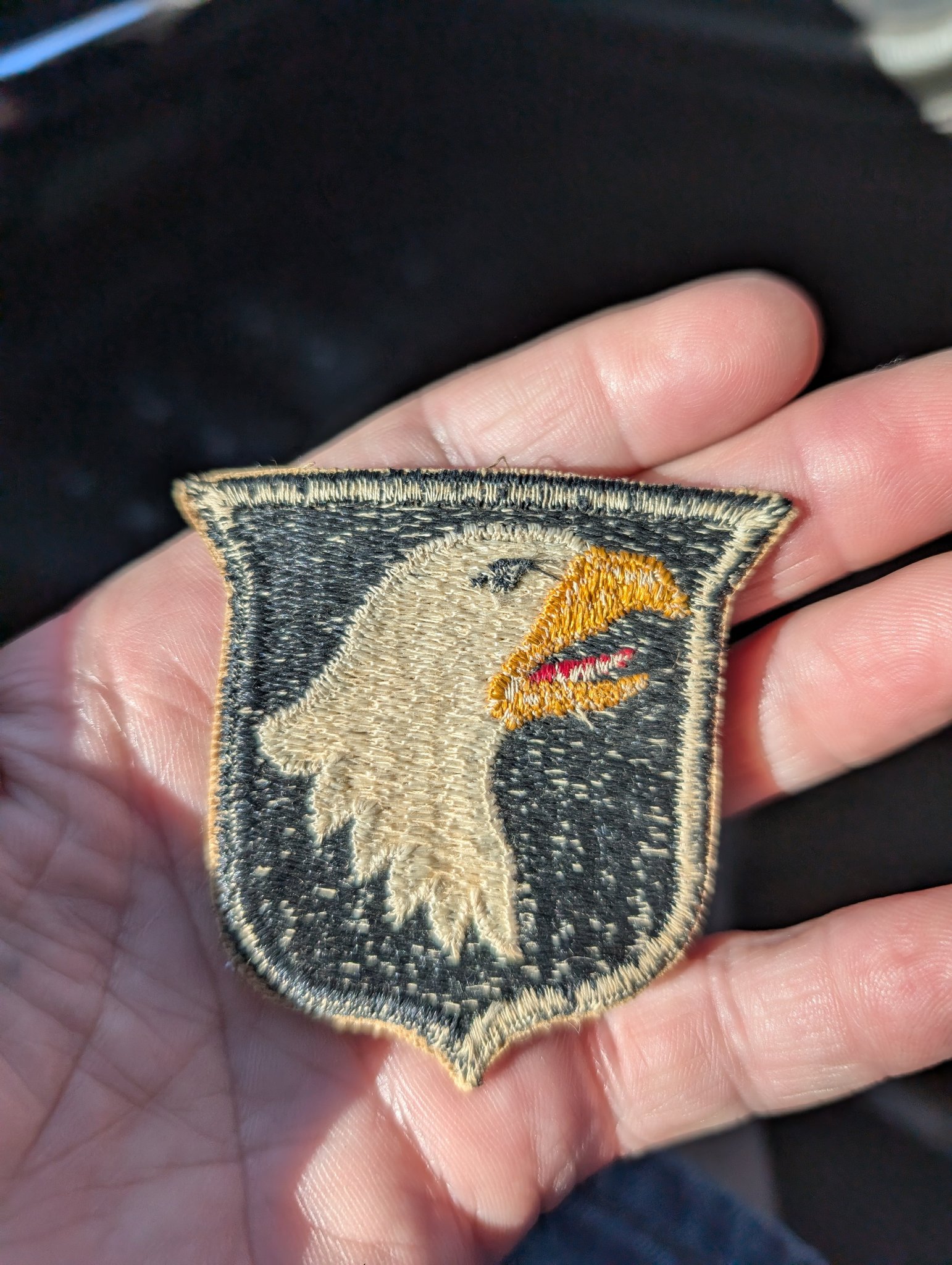 What type of 101st patch is this and its value?
