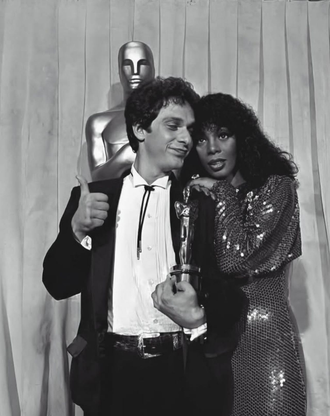 Donna Summer wins Oscar for Last Dance from Thank God It