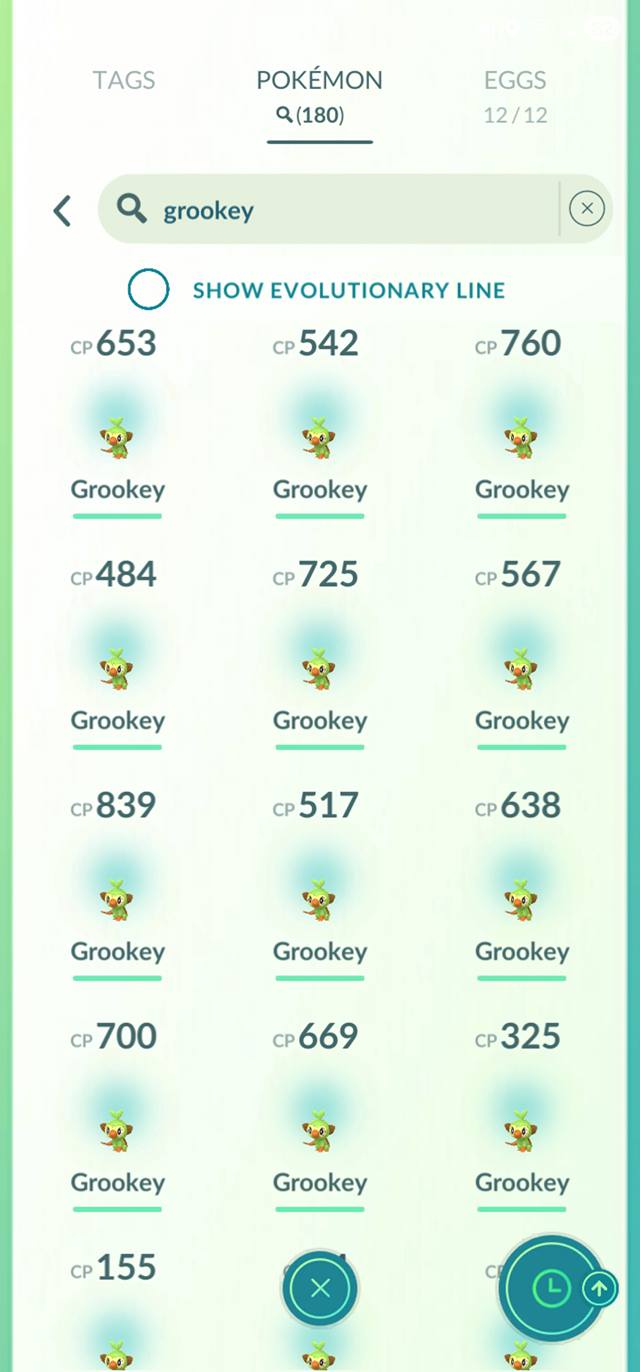 Pokemon Go Community Day Grookey catch results