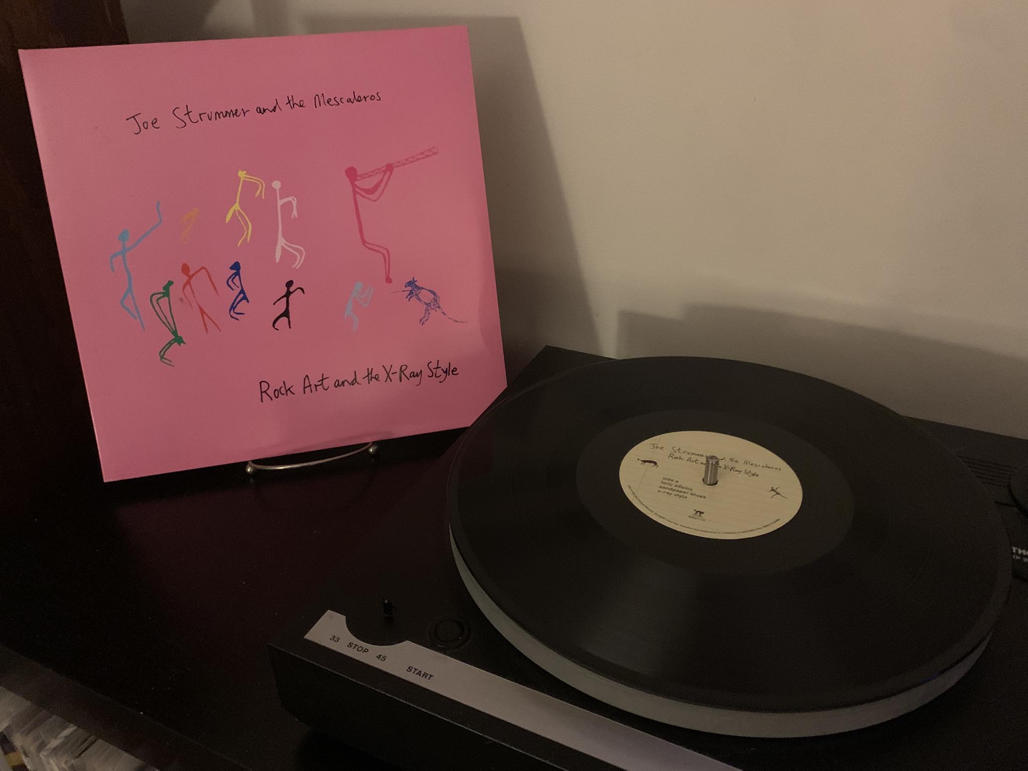 Joe Strummer and the Mescaleros' debut album, ROCK ART AND THE X