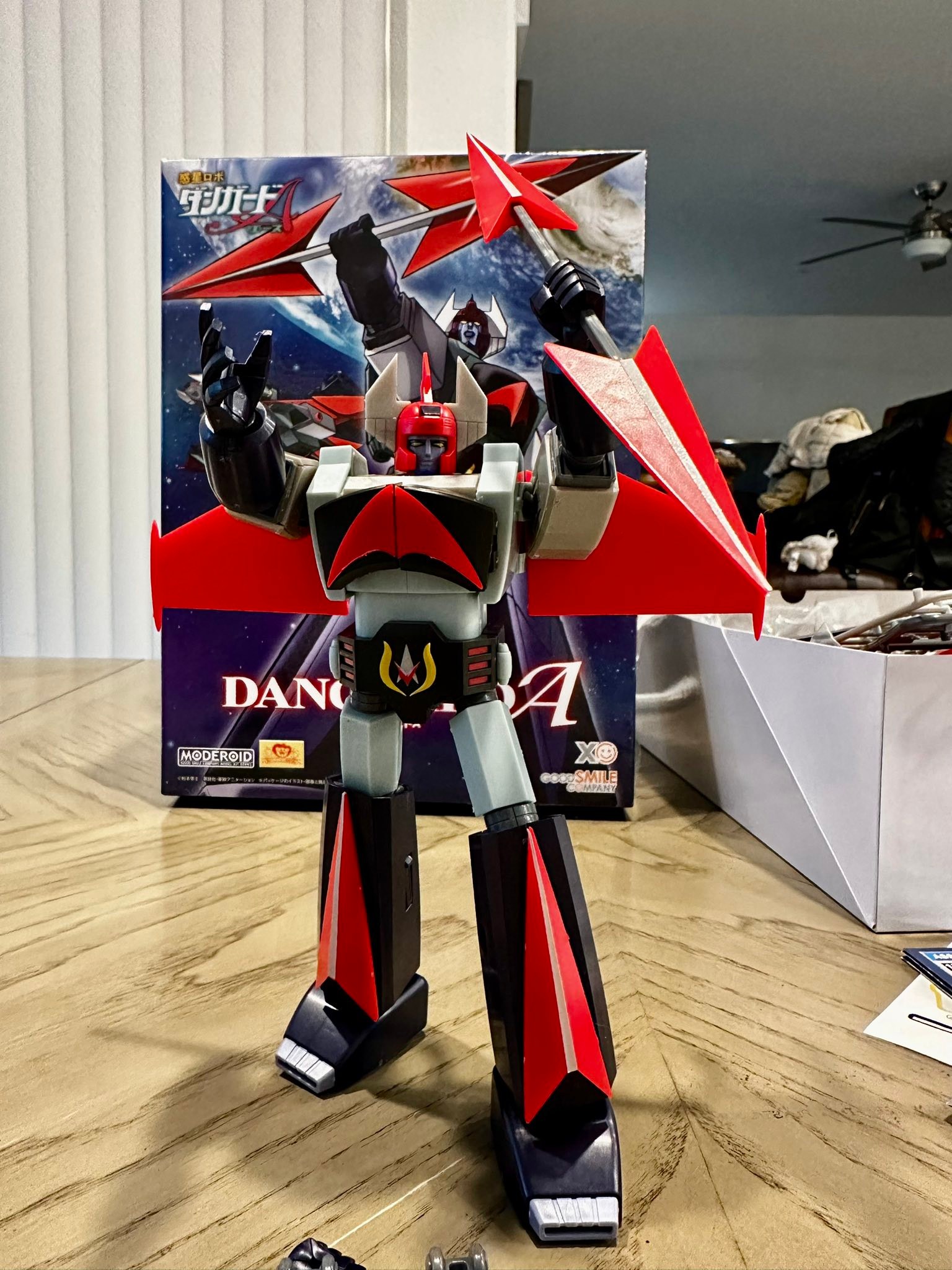 箱、説明書付き 惑星ロボ 超合金 ダンガードA（エース） Model kit ダンガード エース 箱 説明書付き 惑星ロボ 超合金