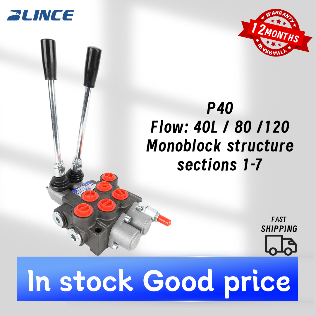 Dongguan - Blince-Hydraulic monoblock hydraulic control valve. Flow ...