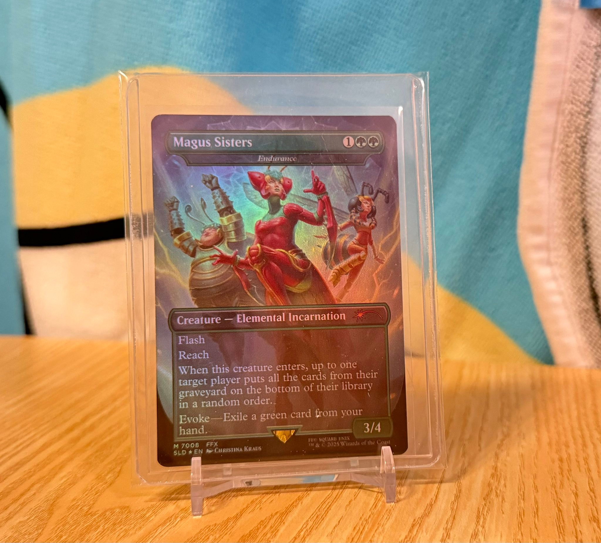 Final fantasy secret lair borderless foil for sale
