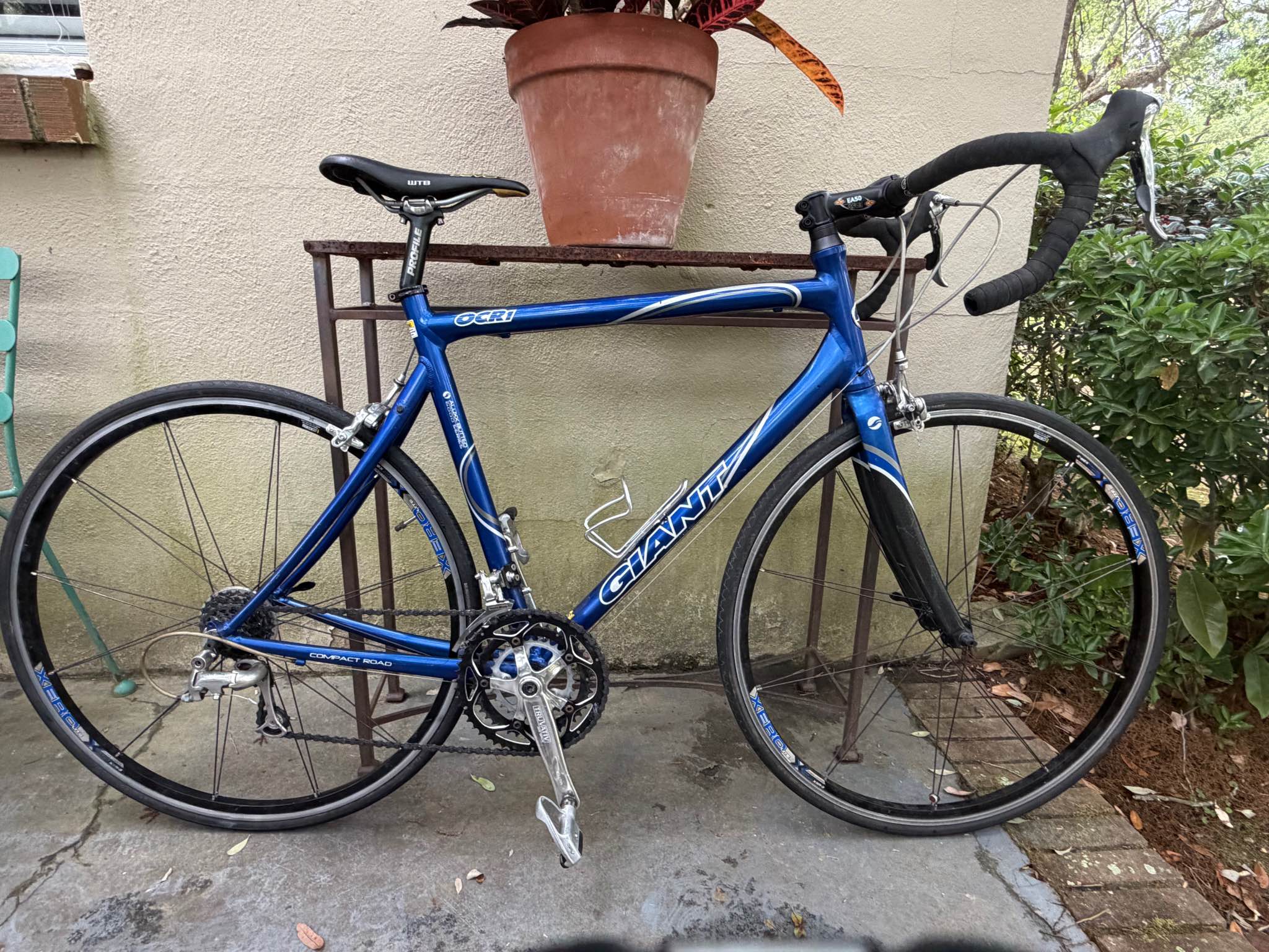 Giant OCR 2600 Road Bike: Shimano Tourney 2X7 speed drivetrain