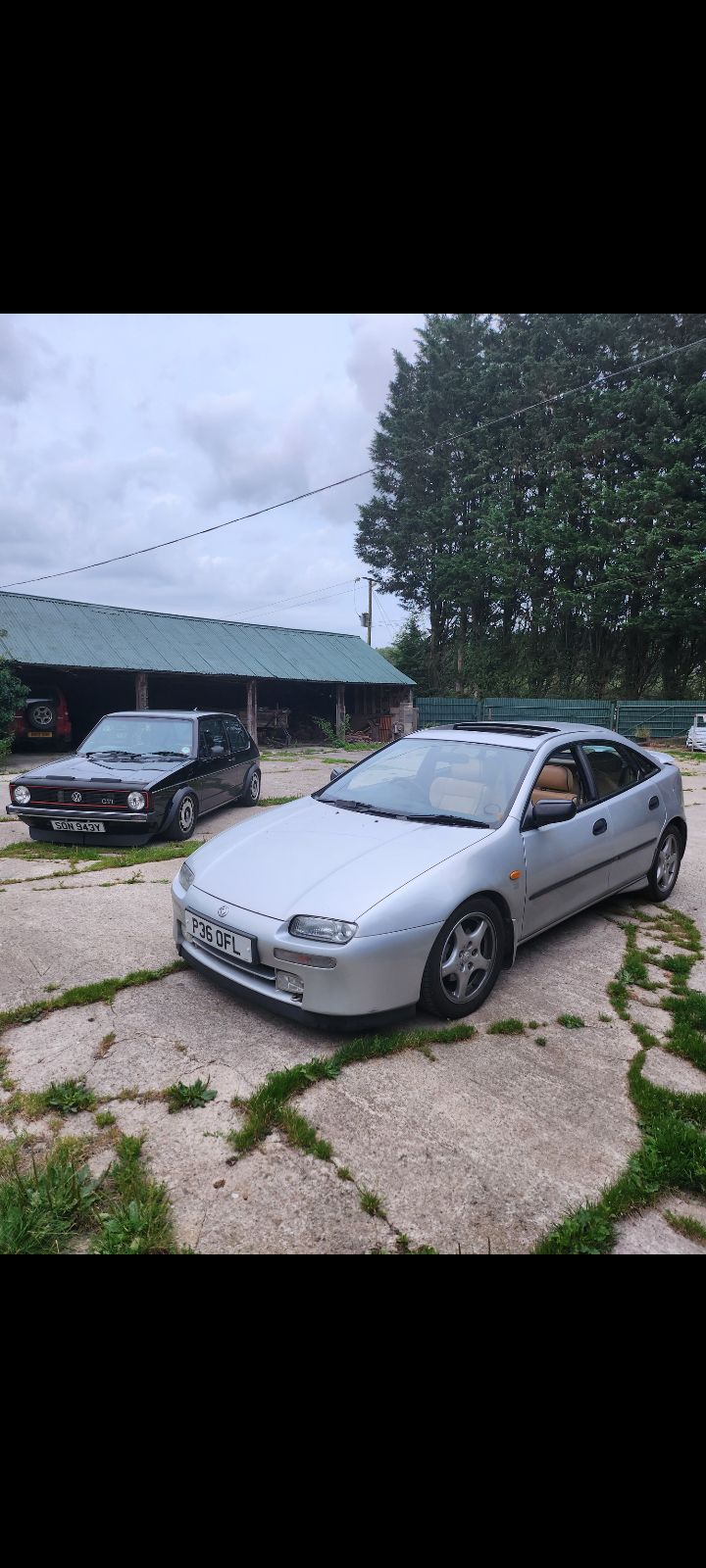 My mazda 323f ba zxi 2.0 v6 is pretty much rare as. Only 20 left