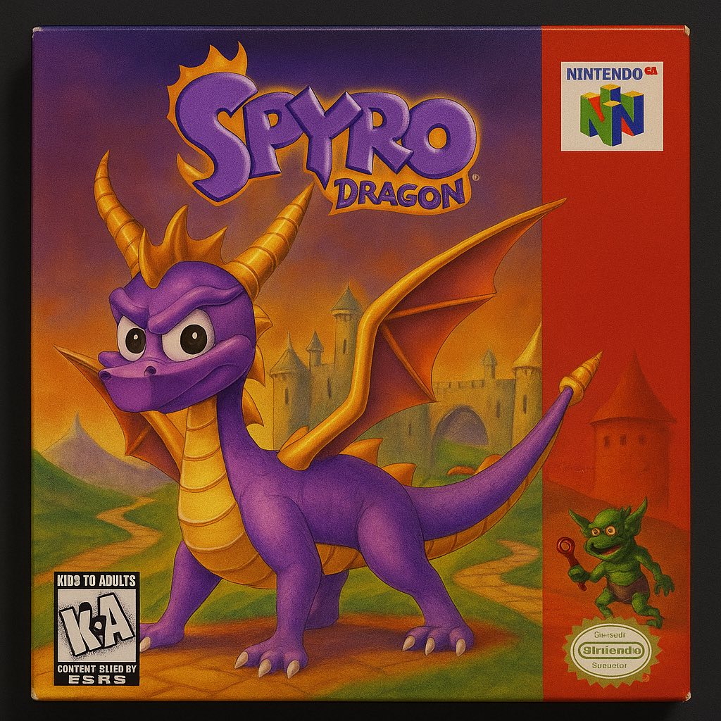 Alternate timelines with famous games on different platforms