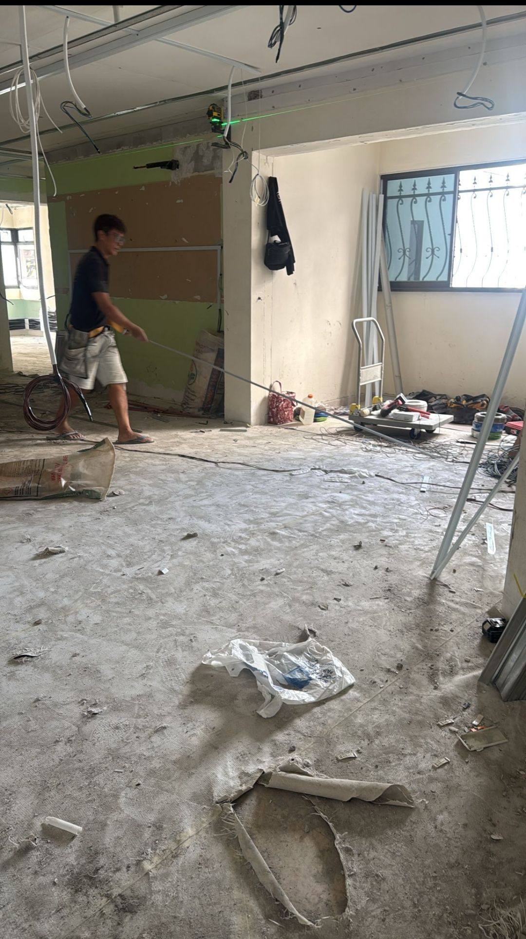 What are the rules for renovation drilling after scheduled end