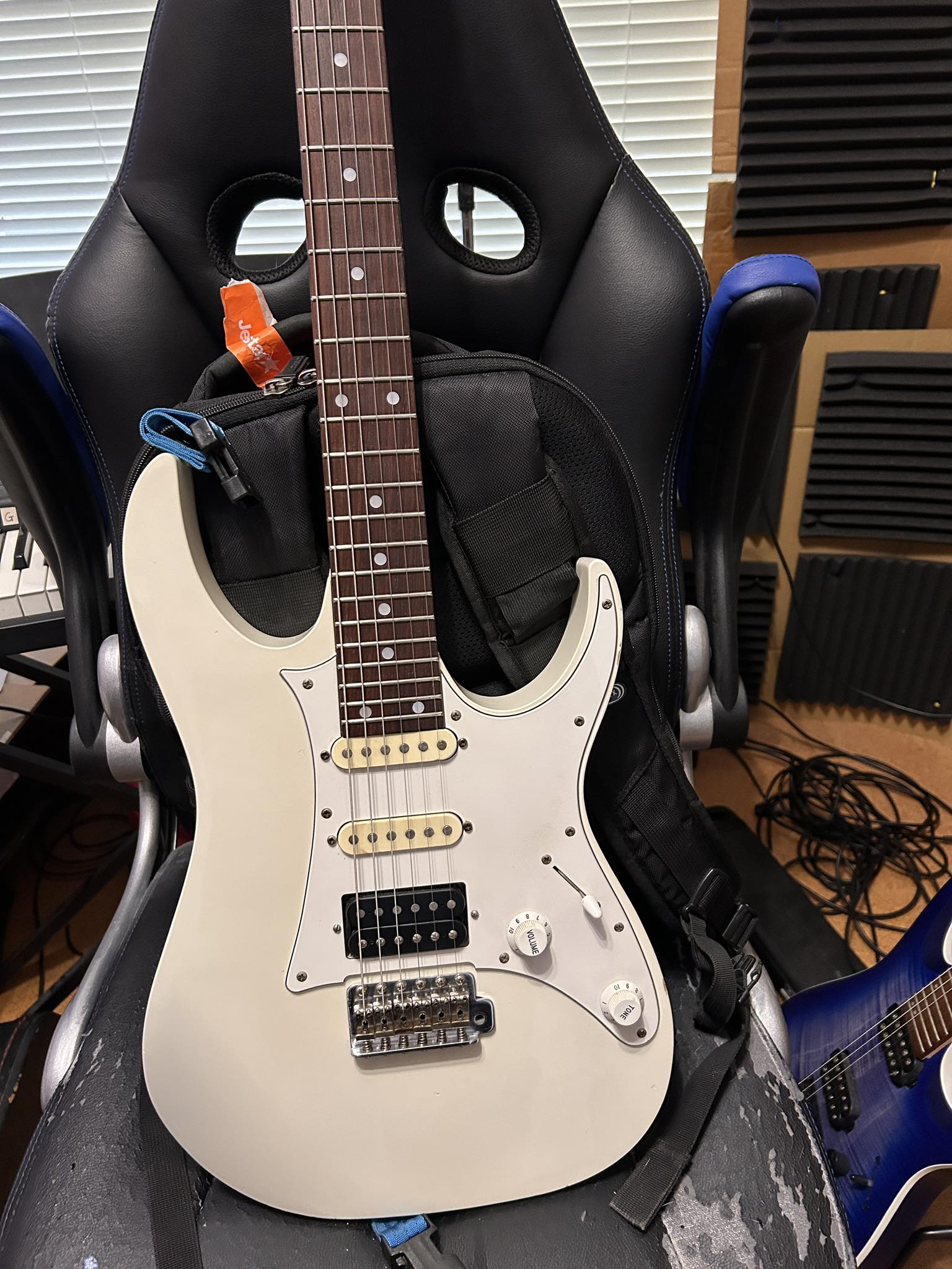 Restored 1992 Ibanez RT140 guitar with upgraded parts