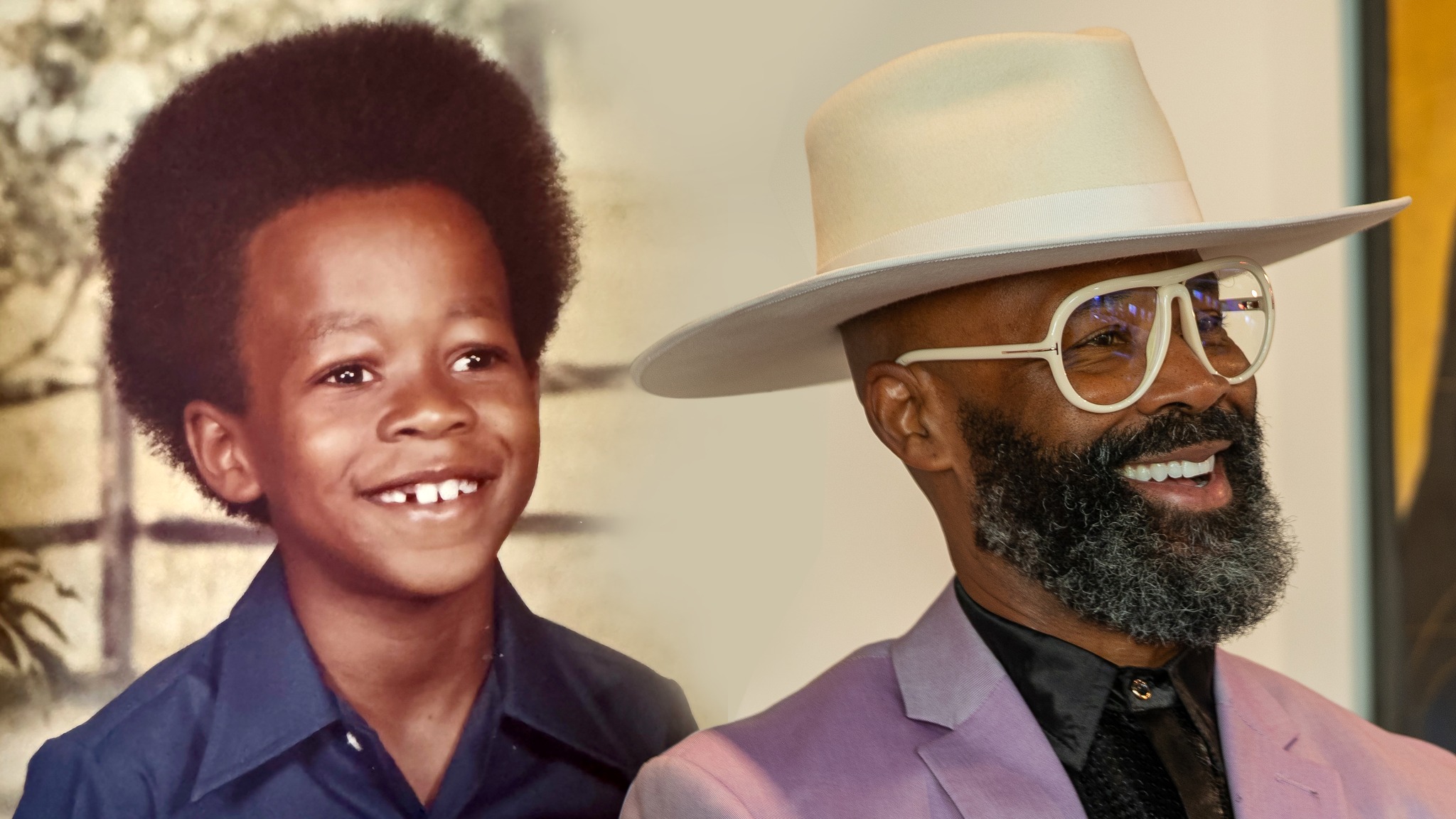 DL Warfield - Then and now. Blessed to see another year.... | Facebook