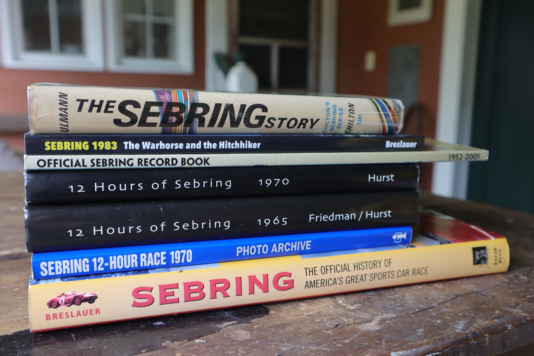 Sebring Book Collection and Motor Racing Literature