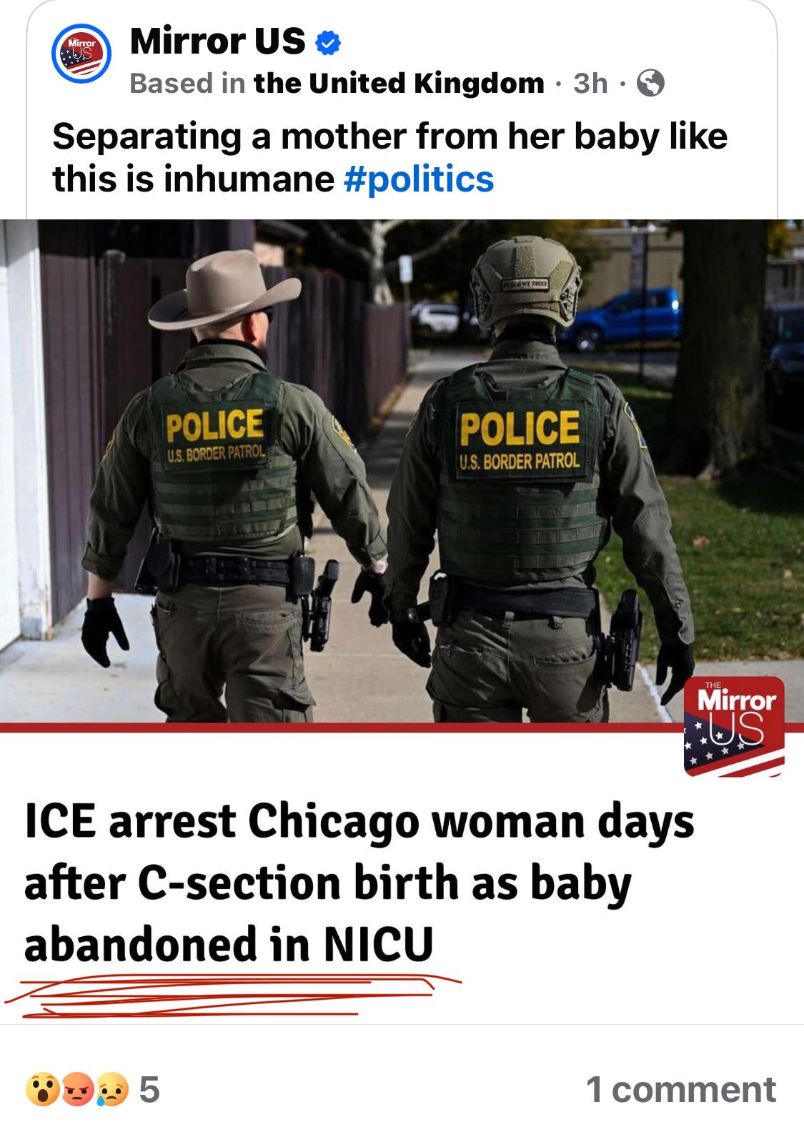 Marie - So you are ok with this? After a C-Section and leaving the baby ...