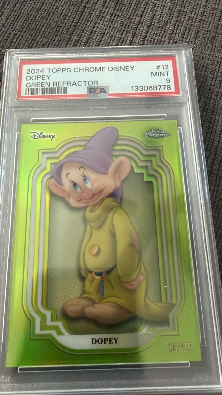 Looking to sell the following cards: 2024 Topps Chrome Mirabel /28