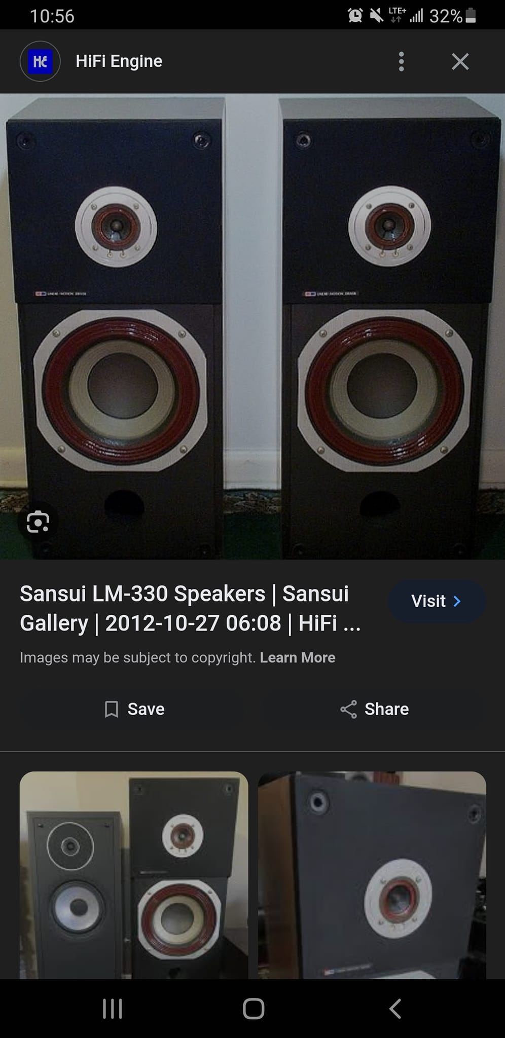 Sansui S-M90 speakers offer clean highs and balanced sound