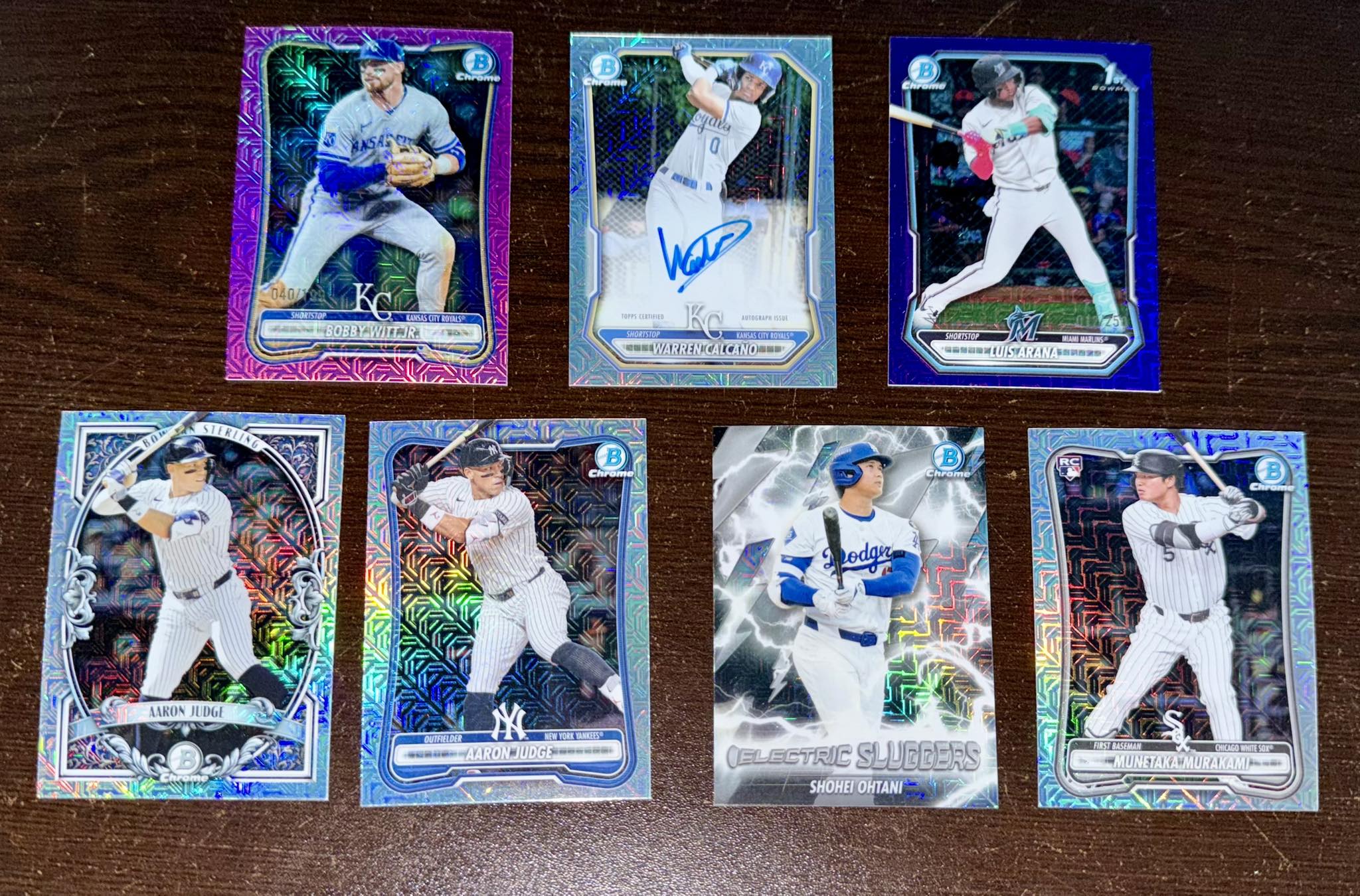2026 Bowman Mega Box hits with Chrome Mojo autos