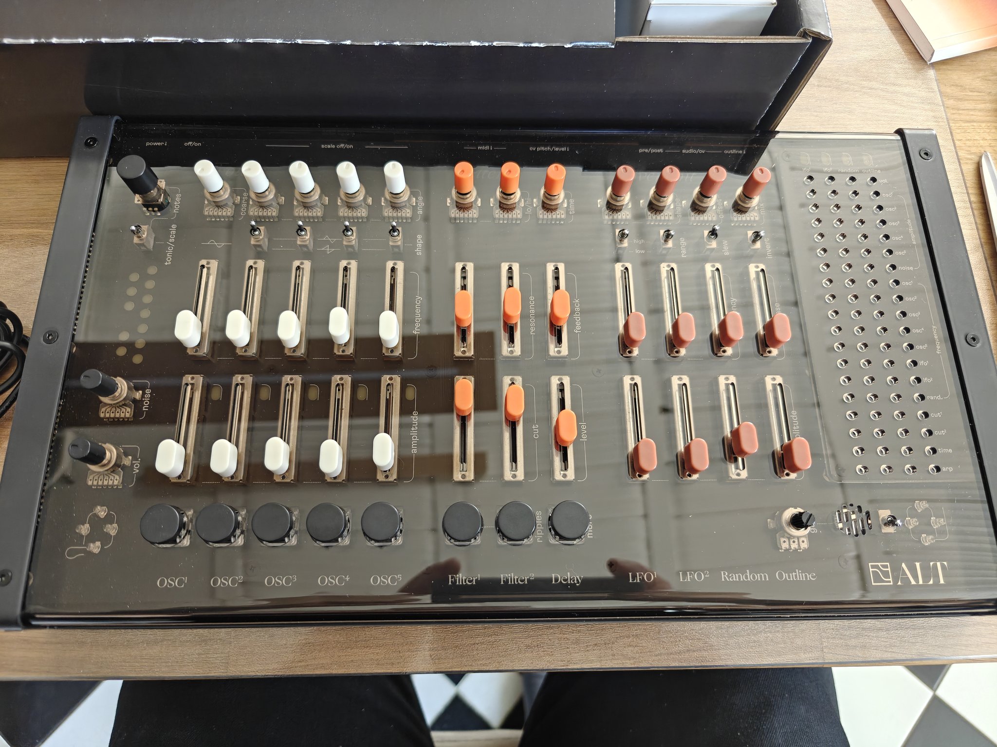 A brand new synth just landed home today... The long awaited 