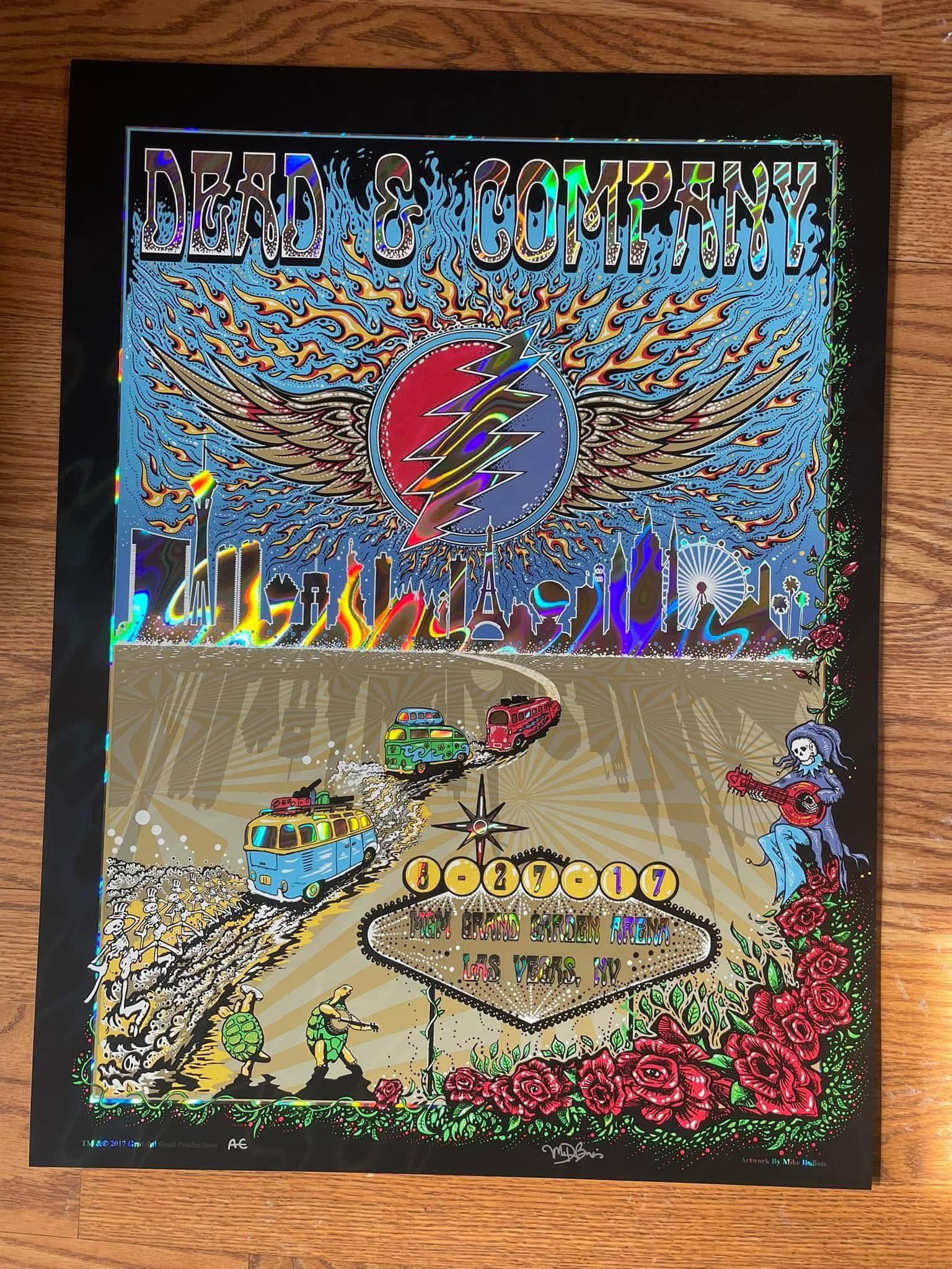 Dead & Co 2018 summer tour posters