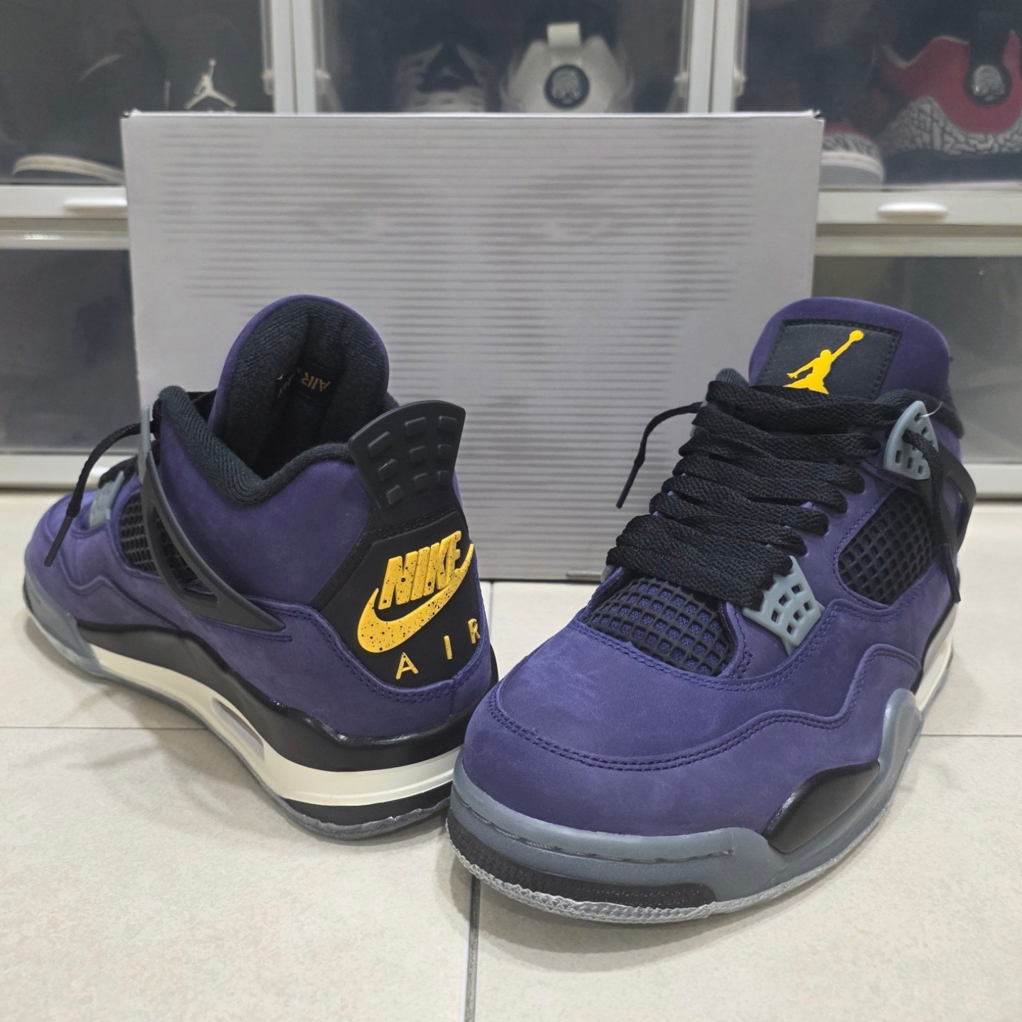 March XXVI -Air Jordan 4 Retro 'Lakers' -Air Jordan 13 Retro