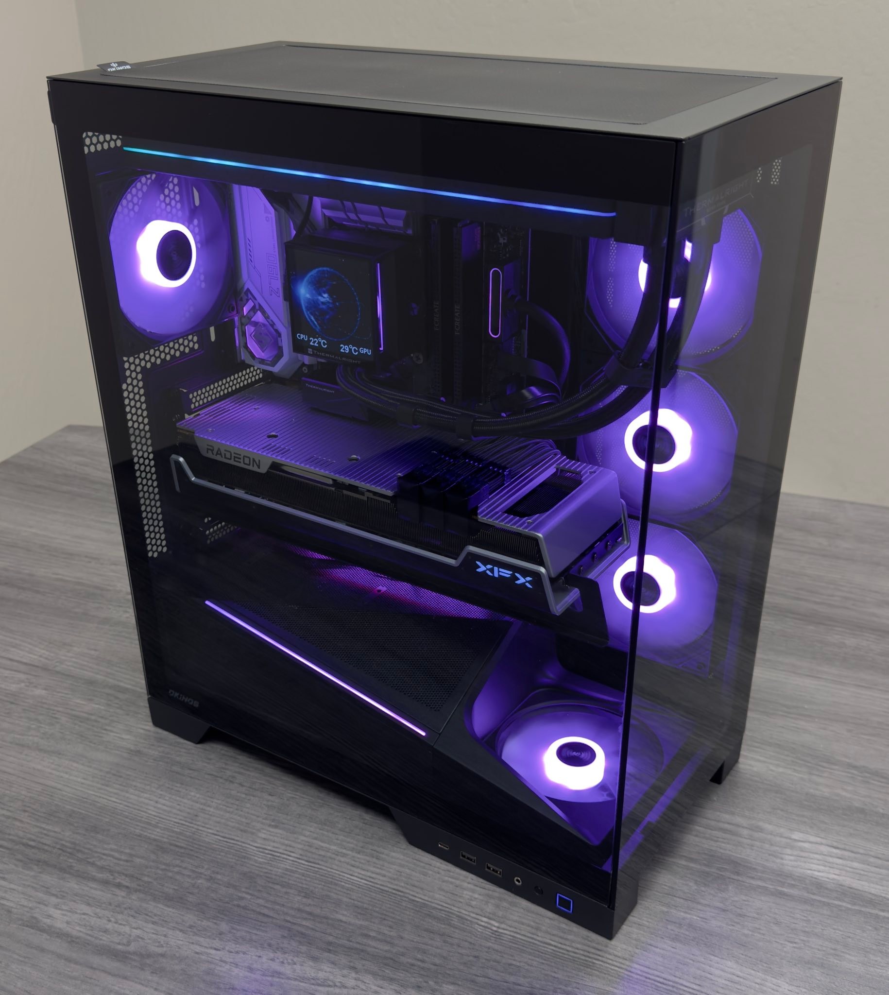 i9-14900k pc build specs 96gb ddr5 8000mhz