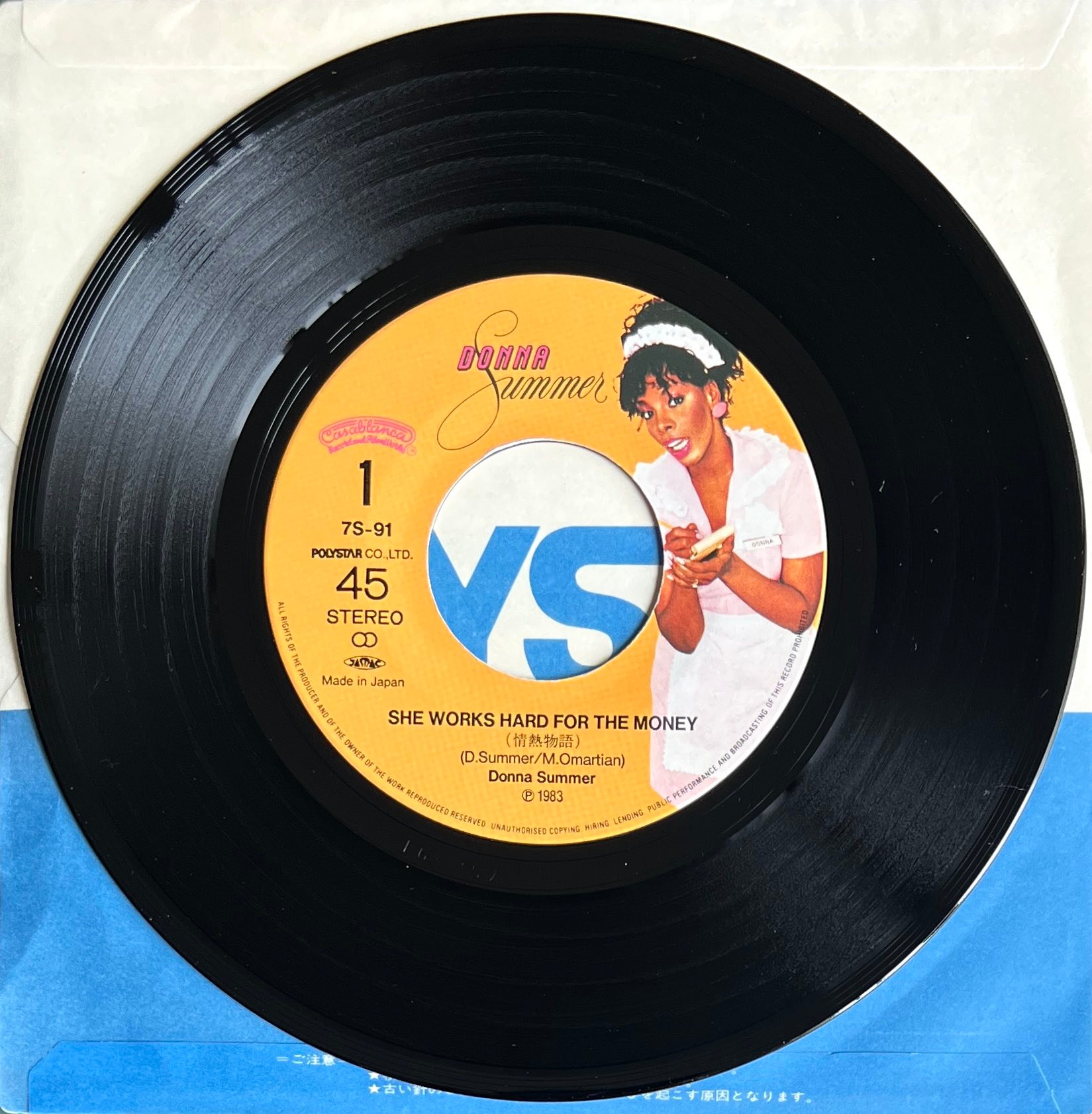 Donna Summer She Works Hard for the Money (1983) 情熱物語