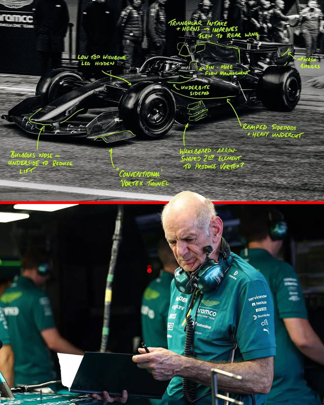 Aston Martin's 2026 AMR26 F1 car features radical low-drag design