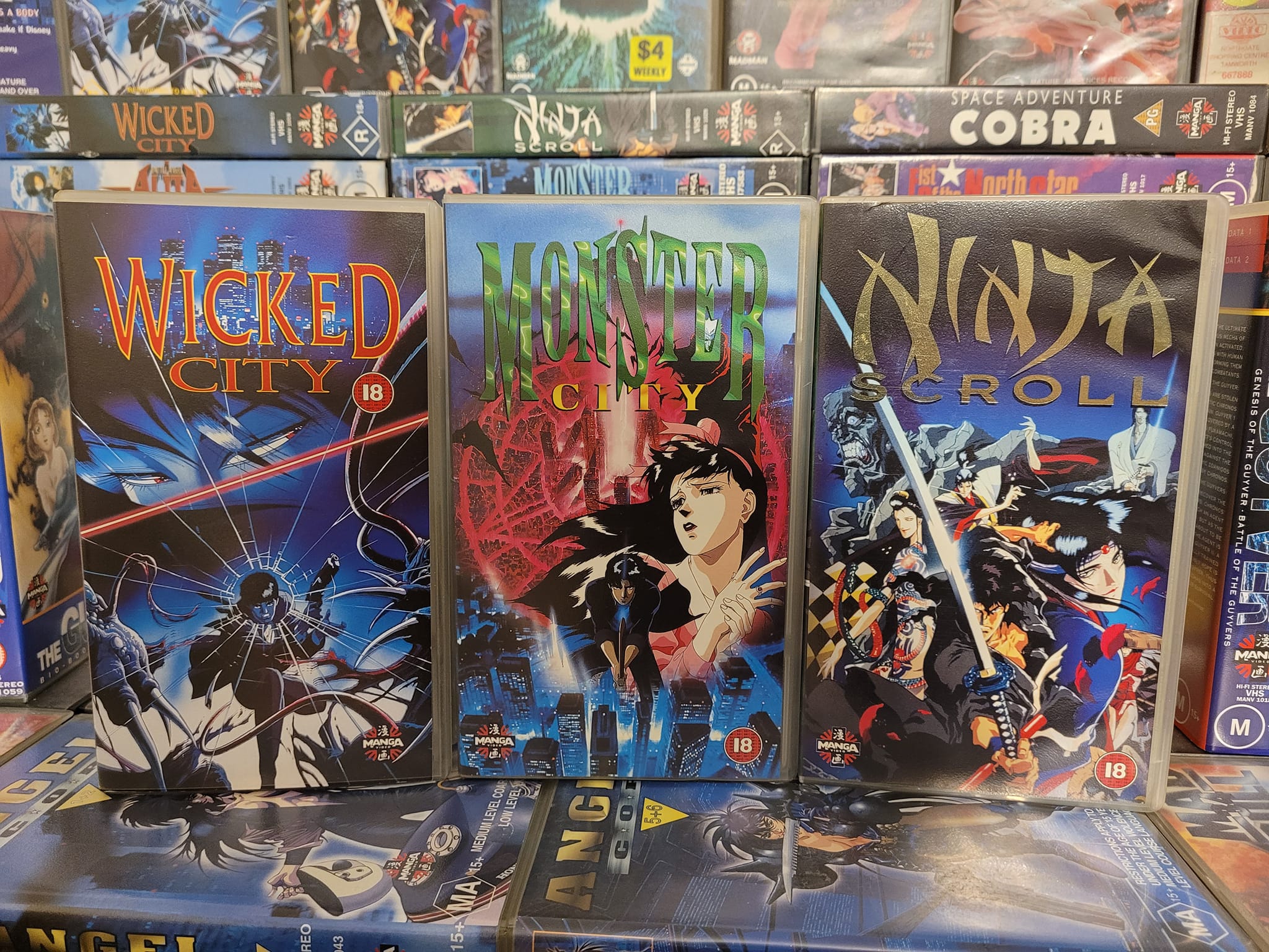 Vintage anime haul in great condition