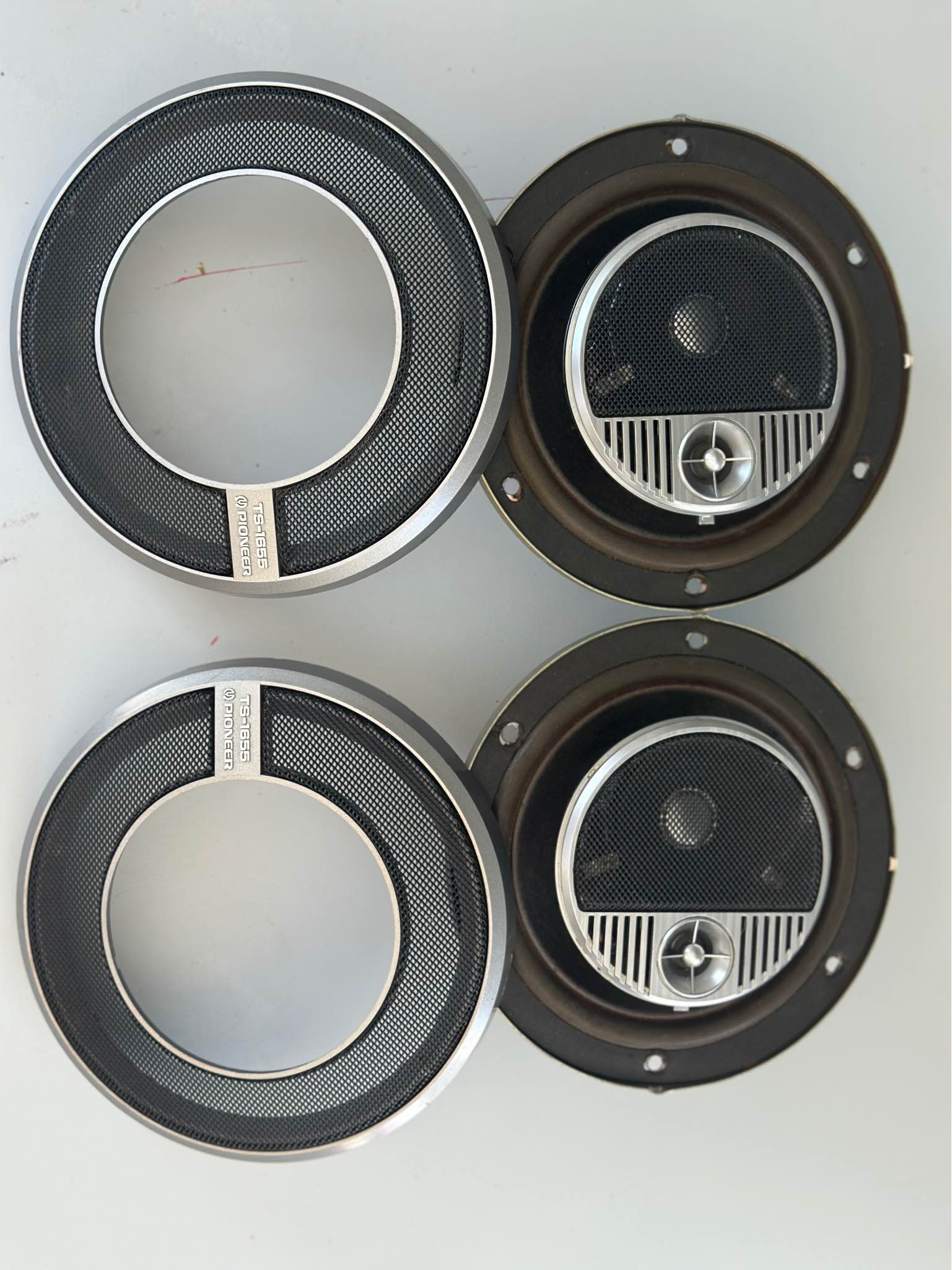 PİONEER TS-1655 ÇOK TEMİZ ALTLIKLI P HBERVDNCE 5555 =5ء EONOIGG
