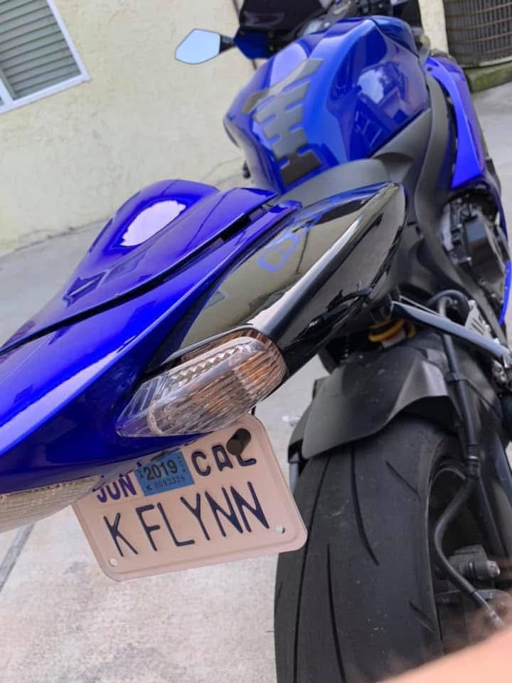 My old GSXR Lightcycle at FLYNN'S 7 years ago.