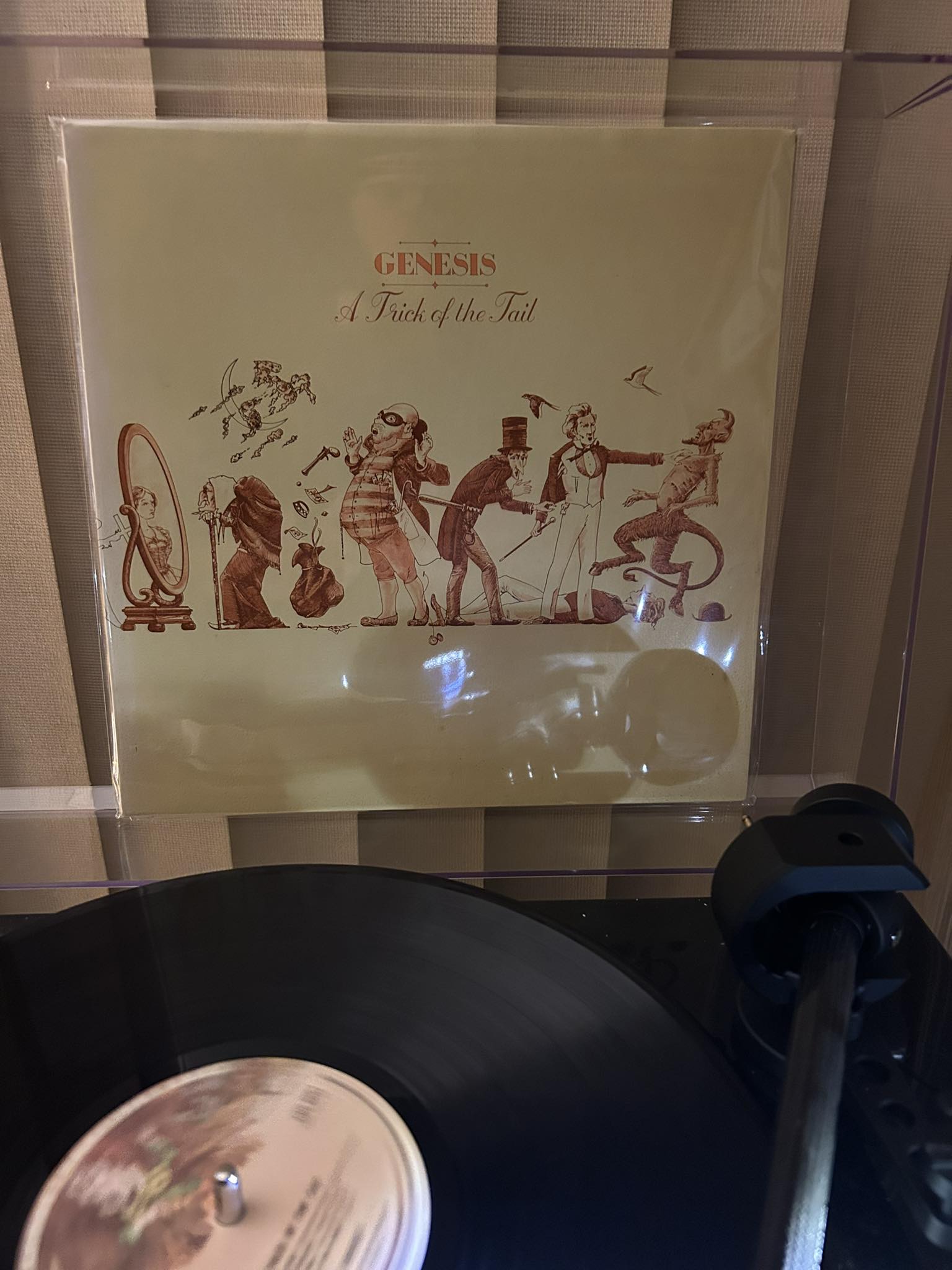 Genesis, A Trick of the Tail UK first pressing from 1976 arrived