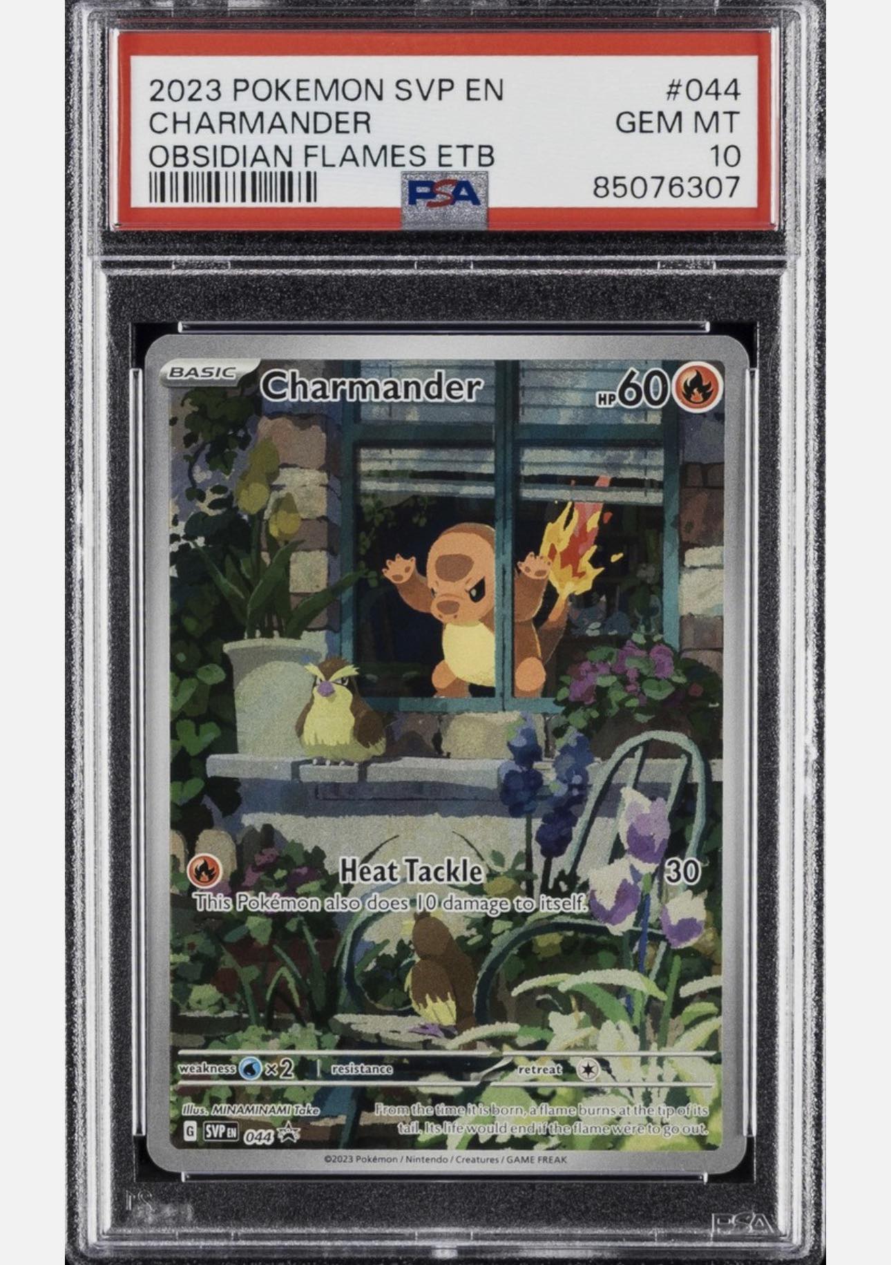 PSA10 Charmander ETB Promo SVP 044 英語