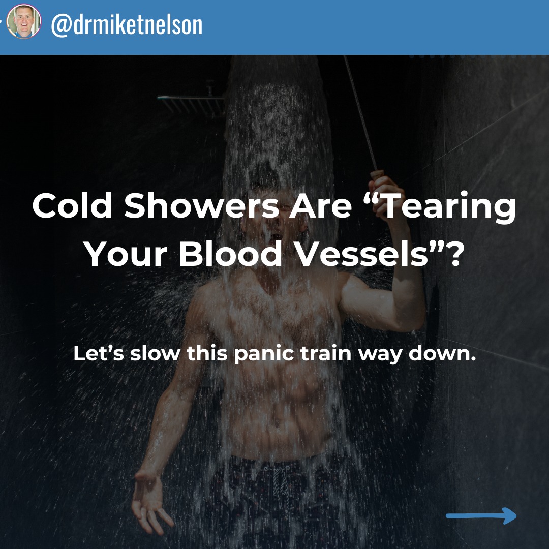 Andrew Huberman has a warning if you take cold showers! 😳