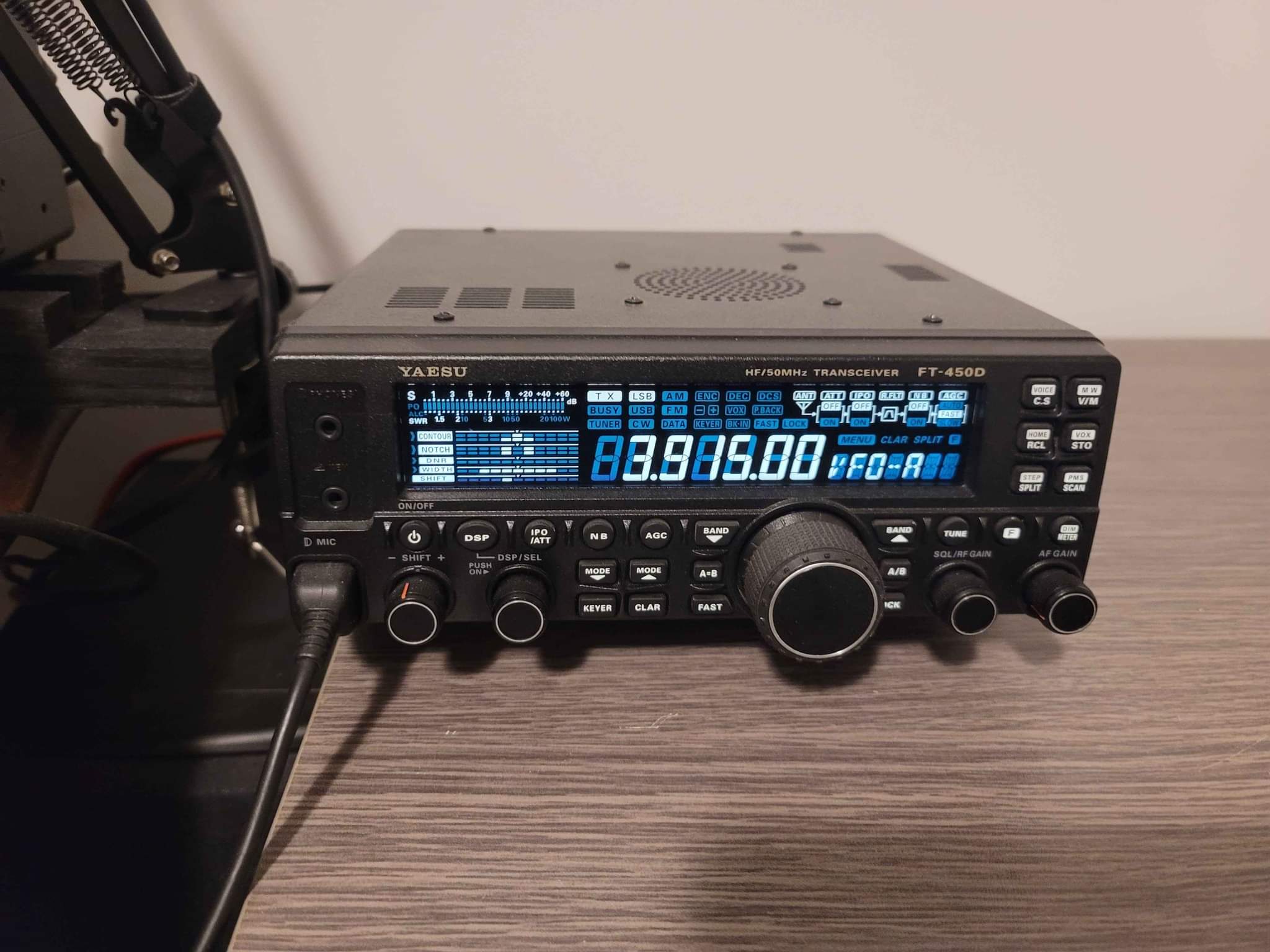 Yaesu FT-450D HF/50 MHz Transceiver – Never Put Into Service