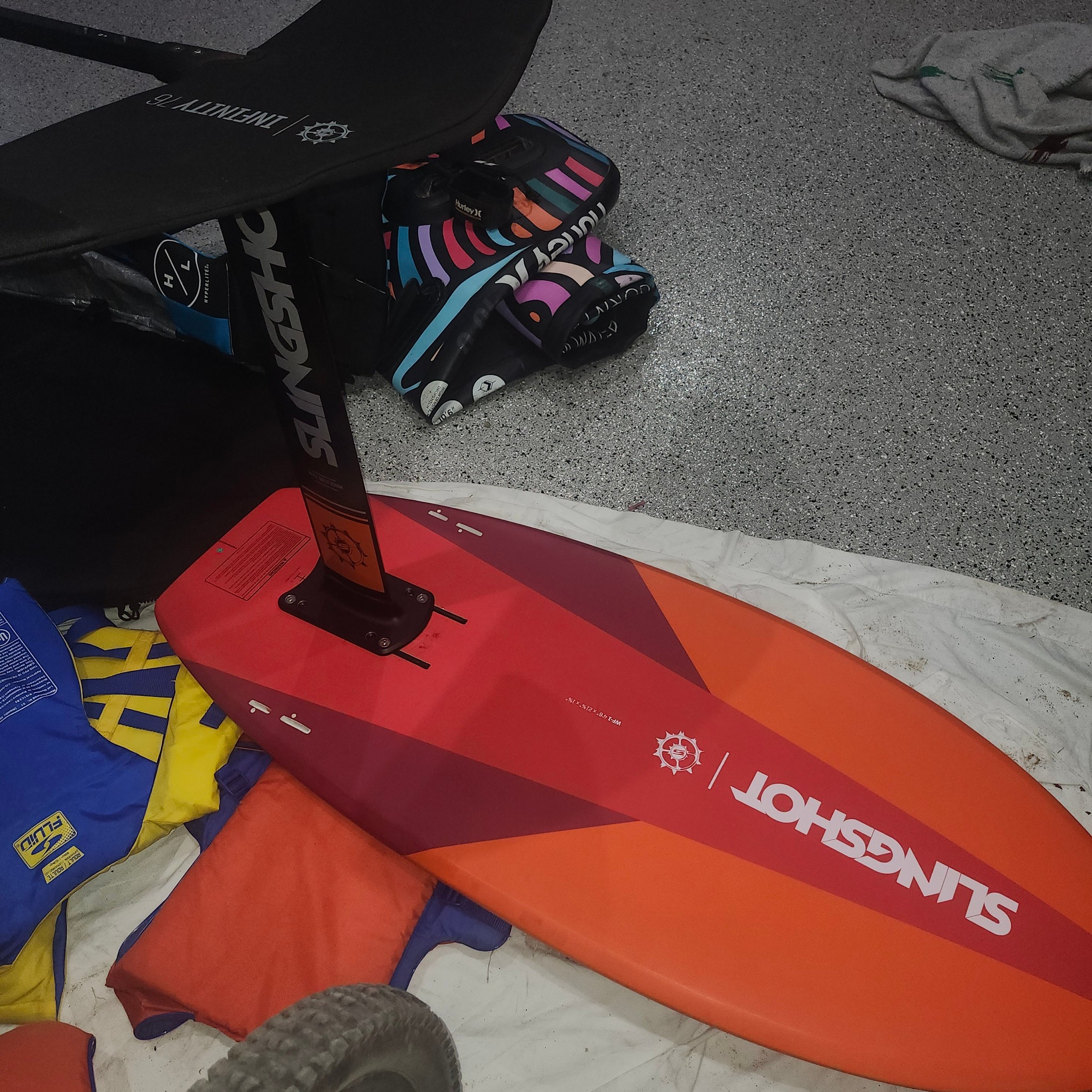 Fuselage setting for Slingshot Infinity 99