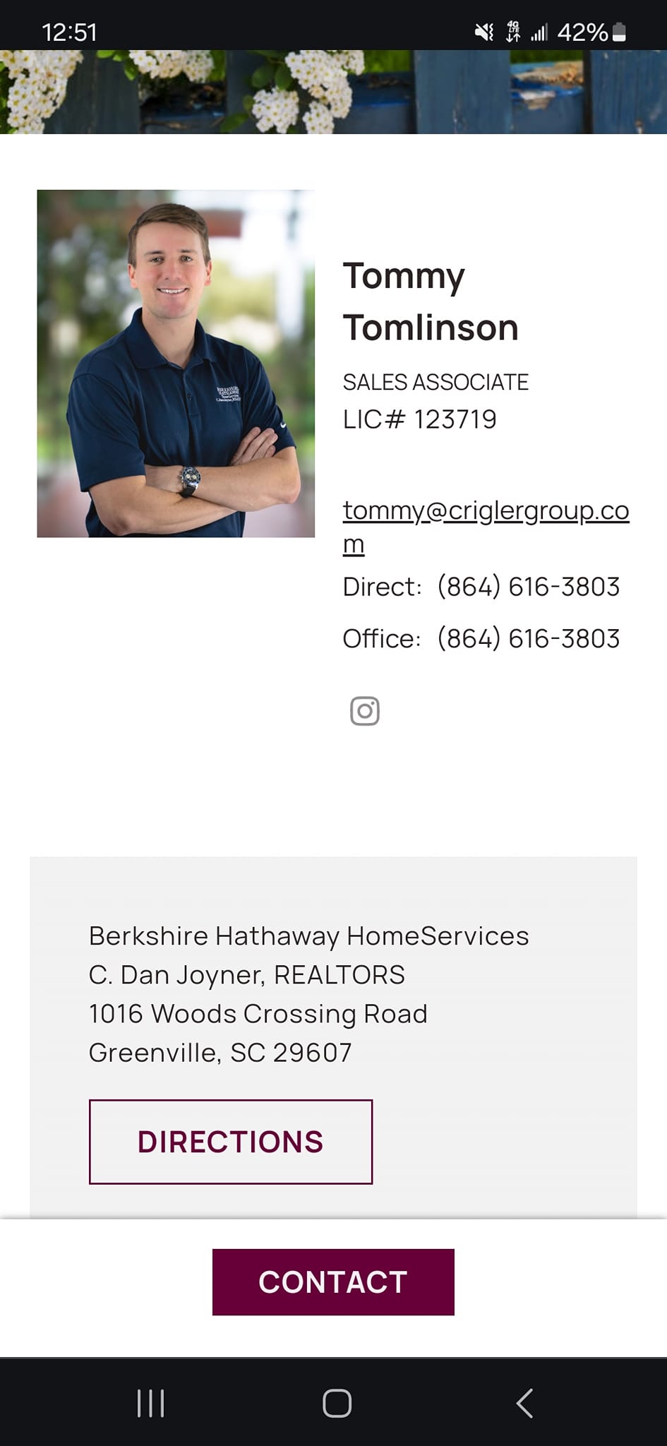Congrats on another buyer and seller side transaction Tom! You are