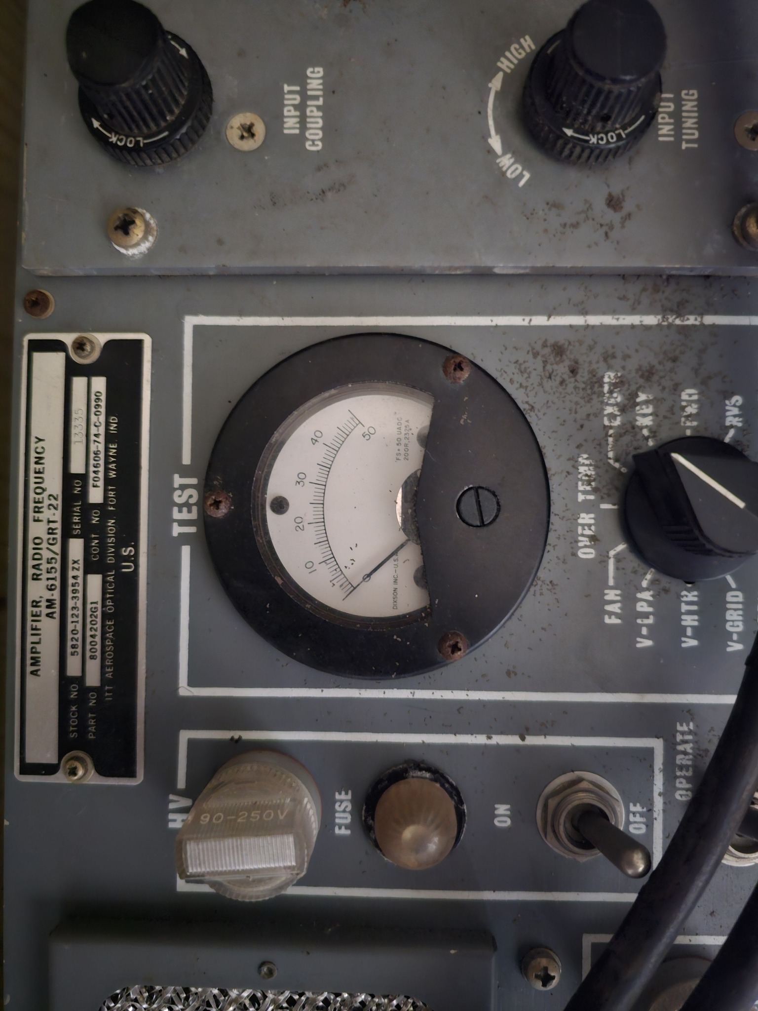 Where to find a TO for Rivet switch AM-6155/GRT-22?