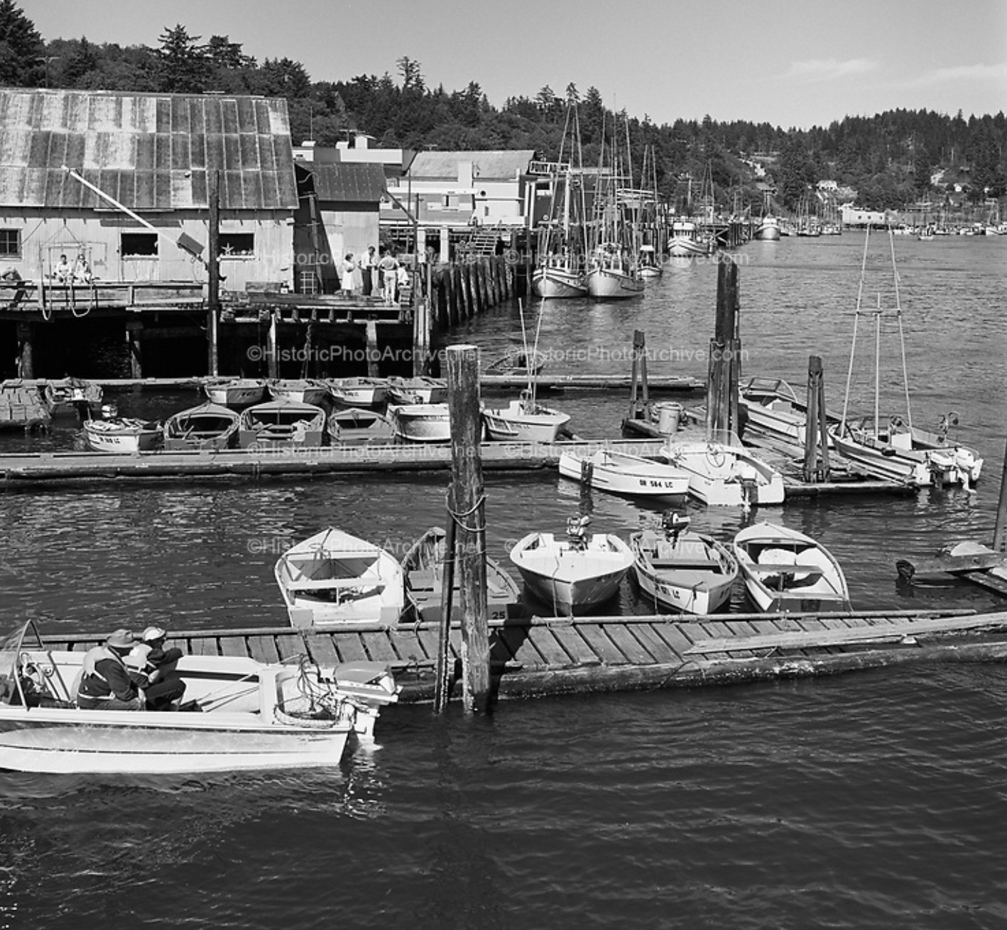 Historic Newport, Oregon | Newport Harbor. The Point Adams Packing Co ...