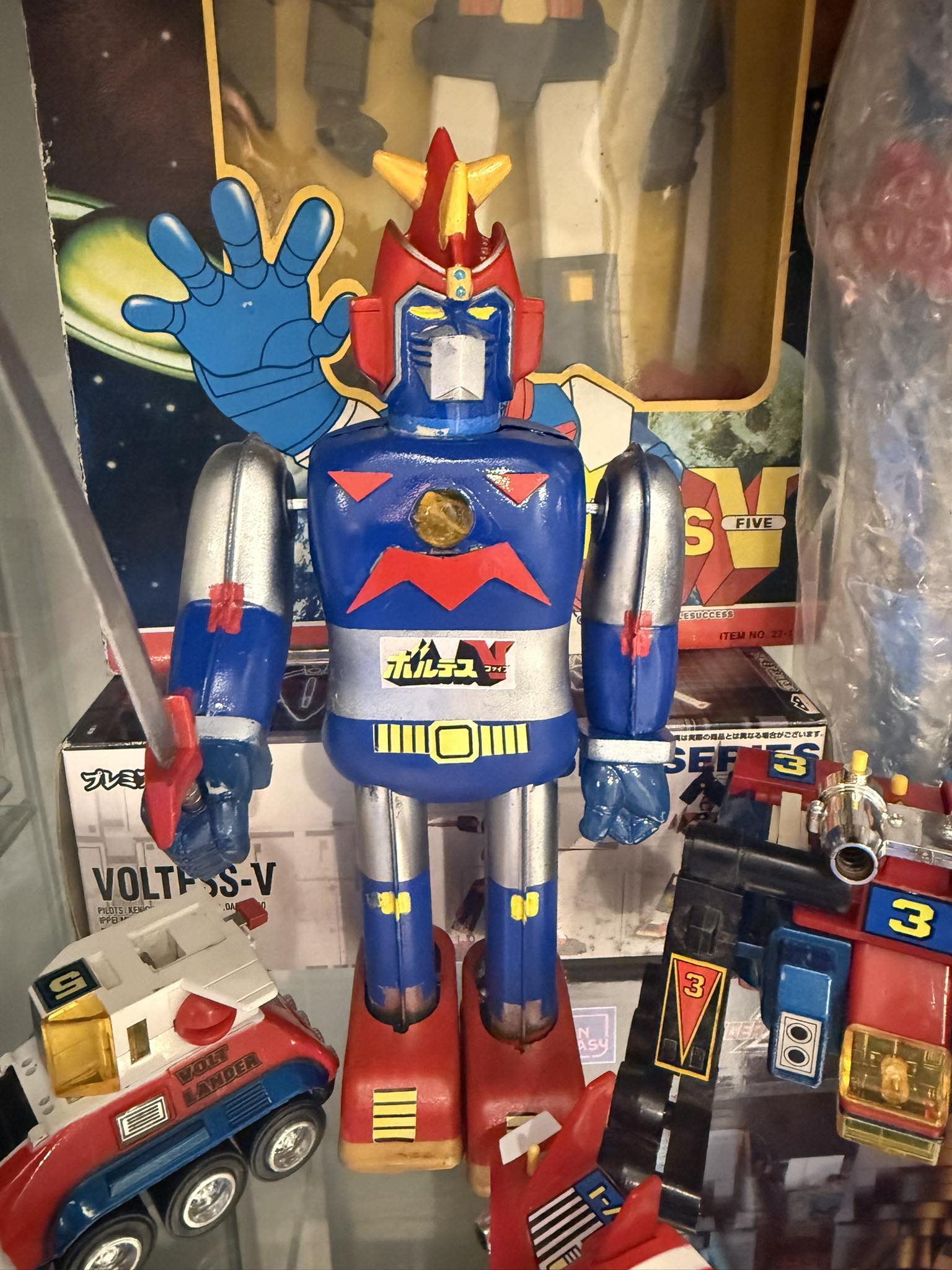 Voltes V toy from childhood collection