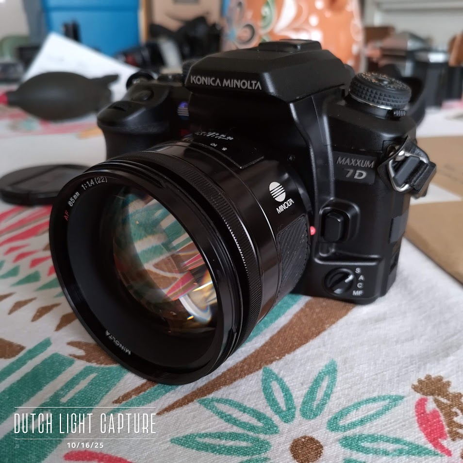 Minolta Rokkor 80-160 f3.5 constant aperture lens