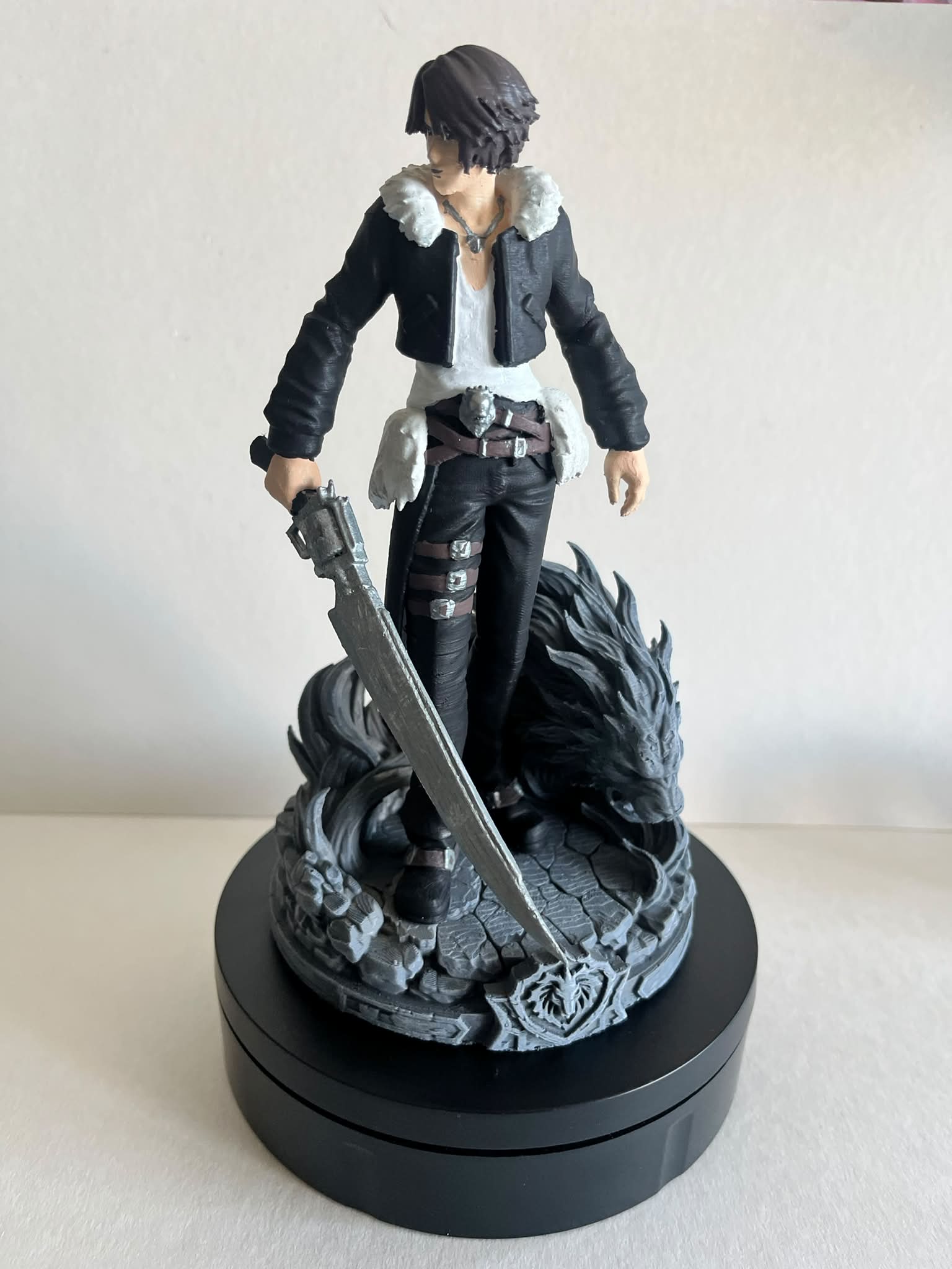 Squall figure collection from Final Fantasy 8
