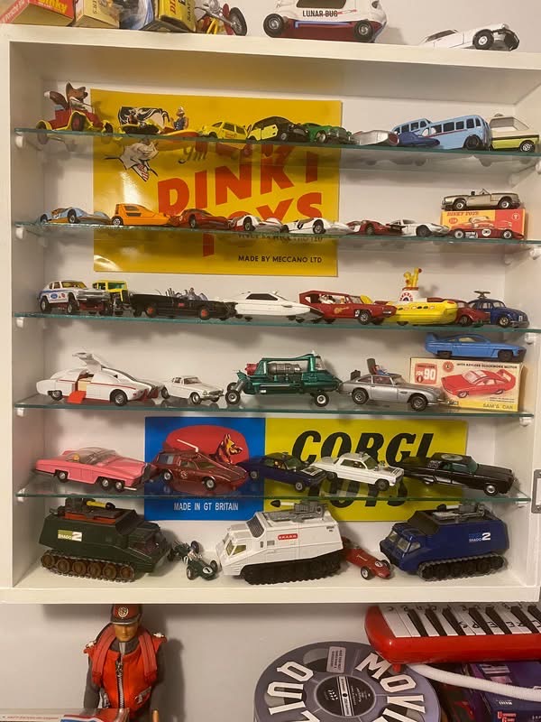 Refurbished vintage corgi toys from 60's and 70's
