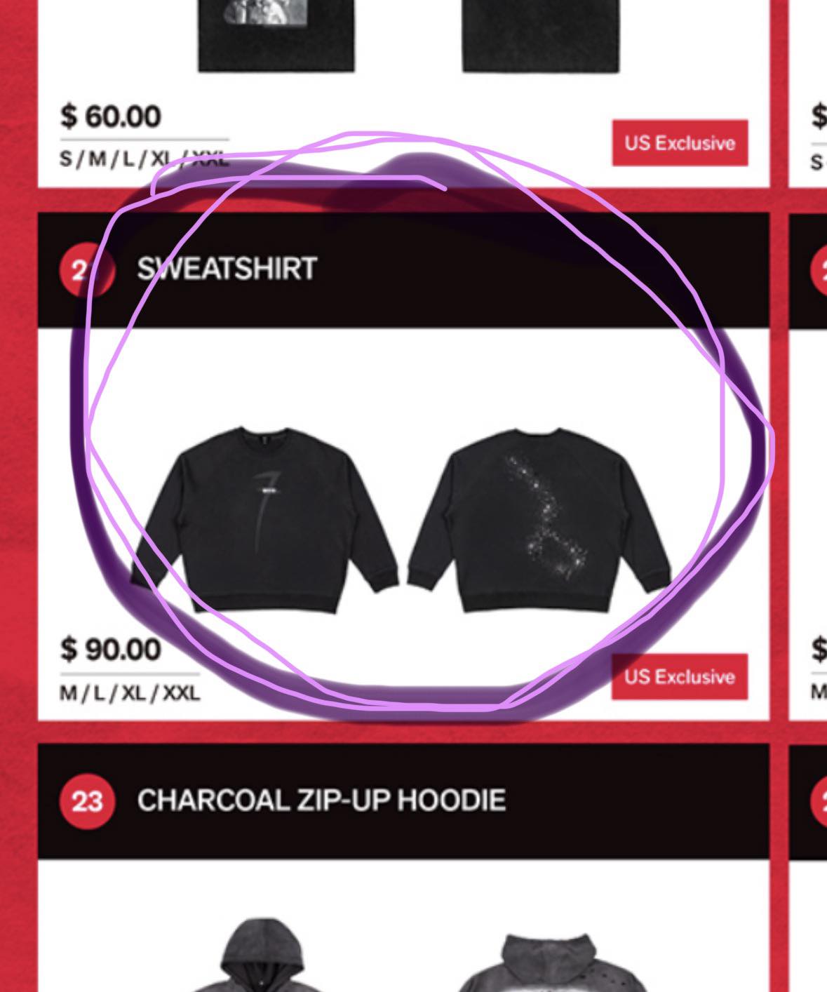 BTS tour t-shirt for sale in Las Vegas, NV